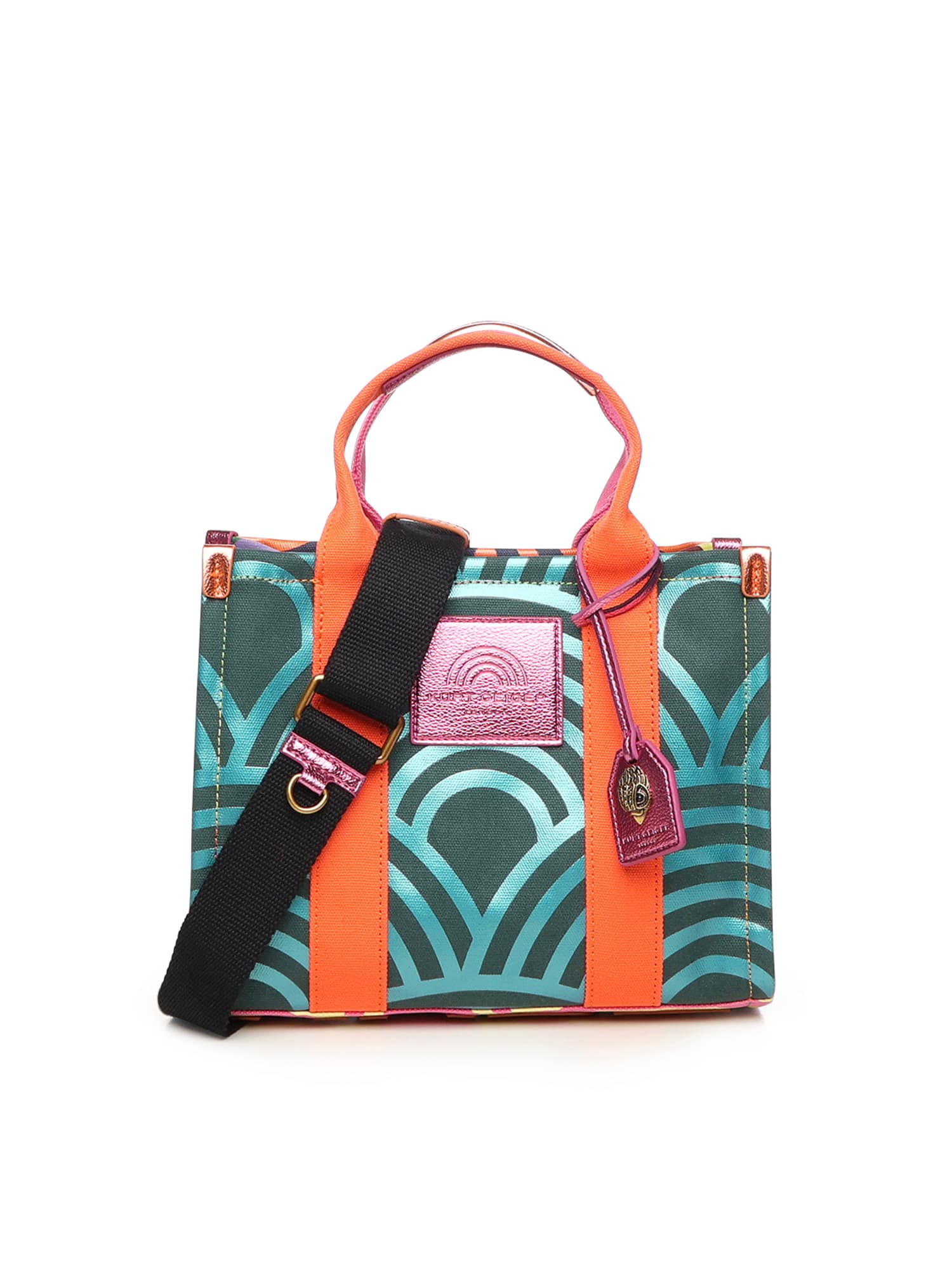 Kurt Geiger London X-small Southbank Canvas Tote In Red