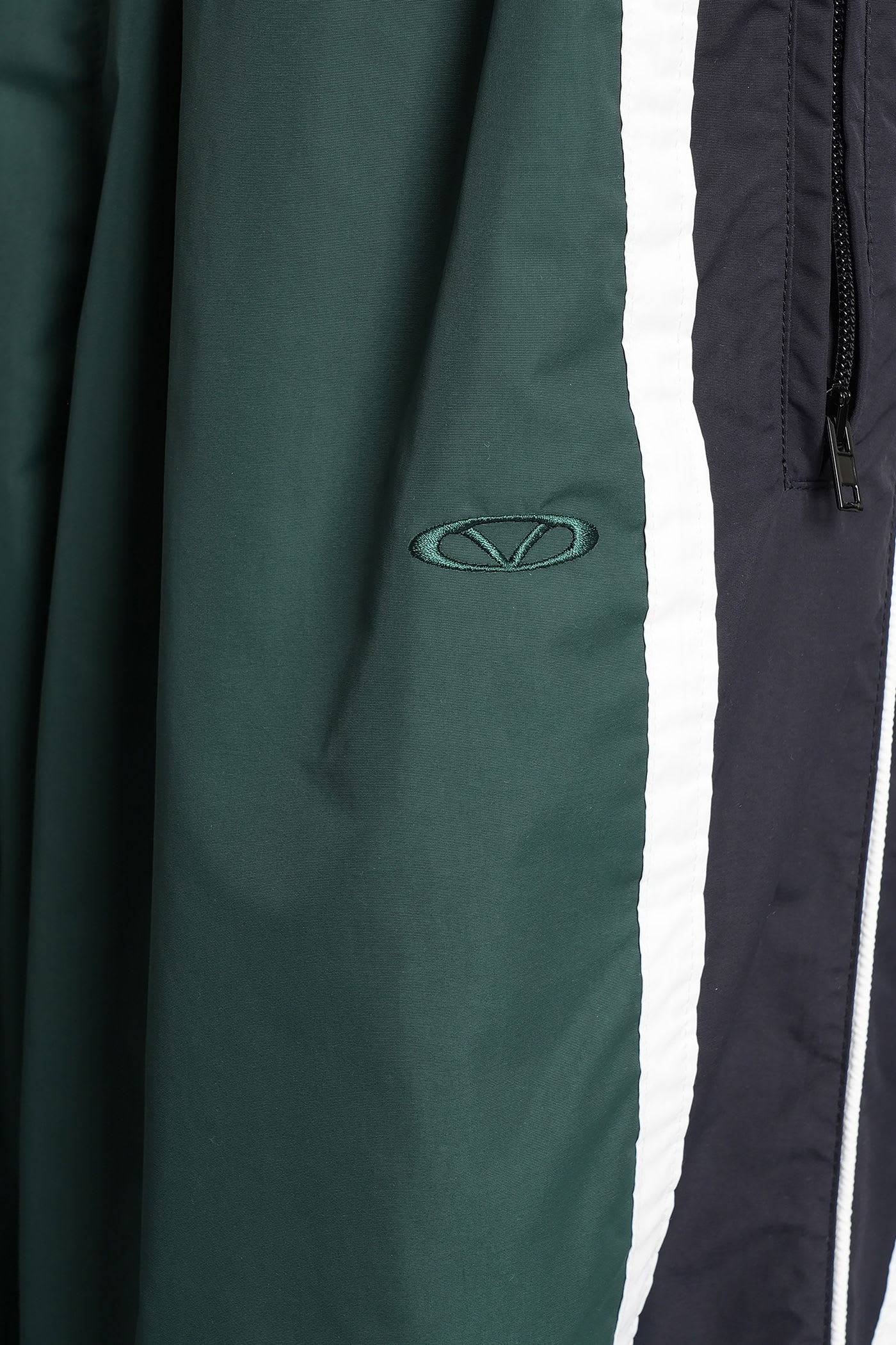 Vetements Pants In Green Nylon In Green