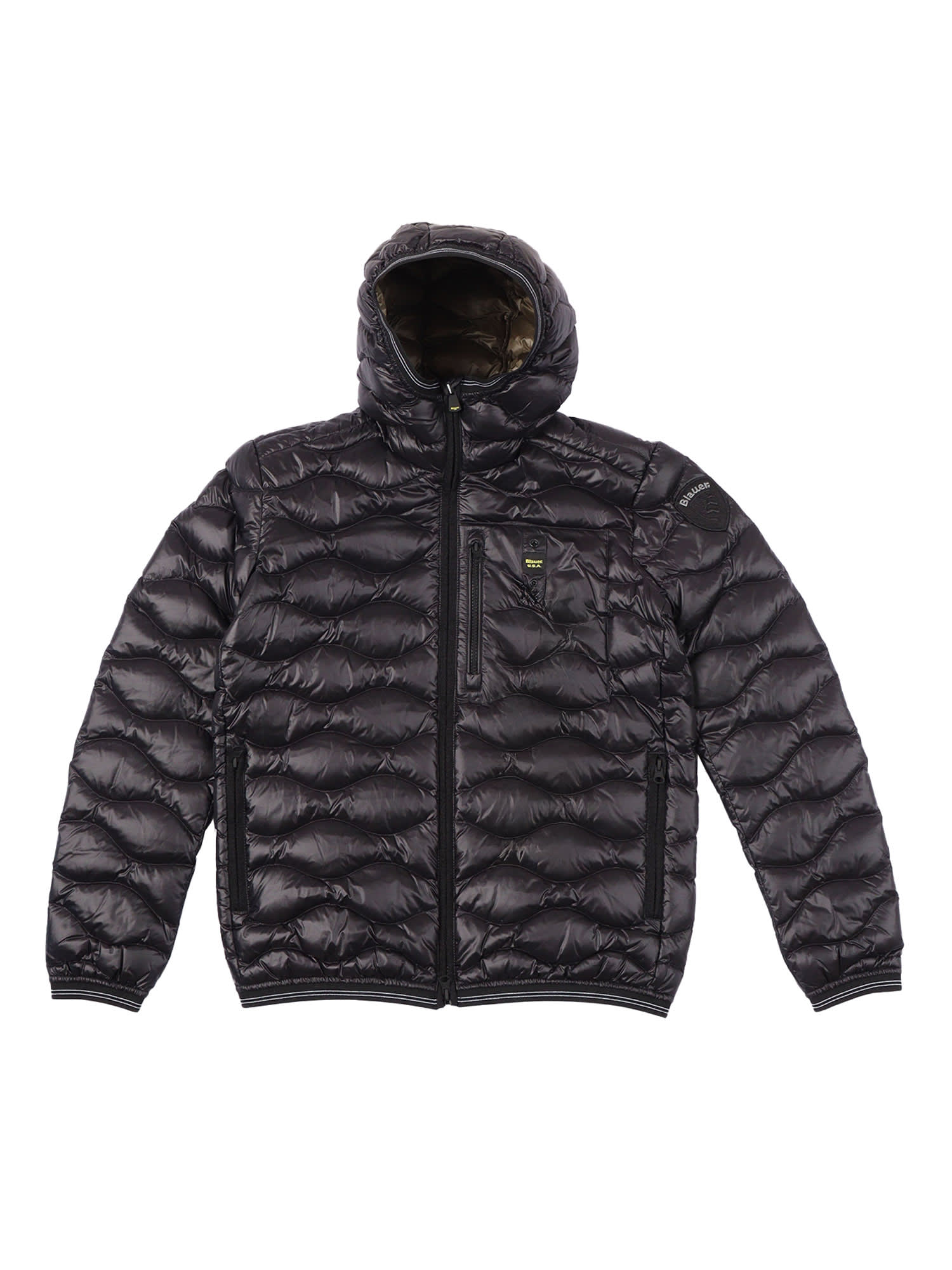 Blauer Brinton Junior Down Jacket In Black
