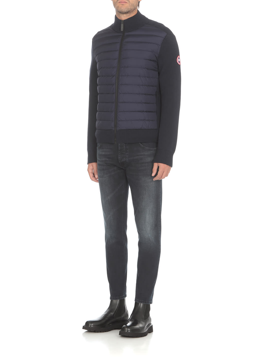 CANADA GOOSE HYBRIDGE KNIT DOWN JACKET 