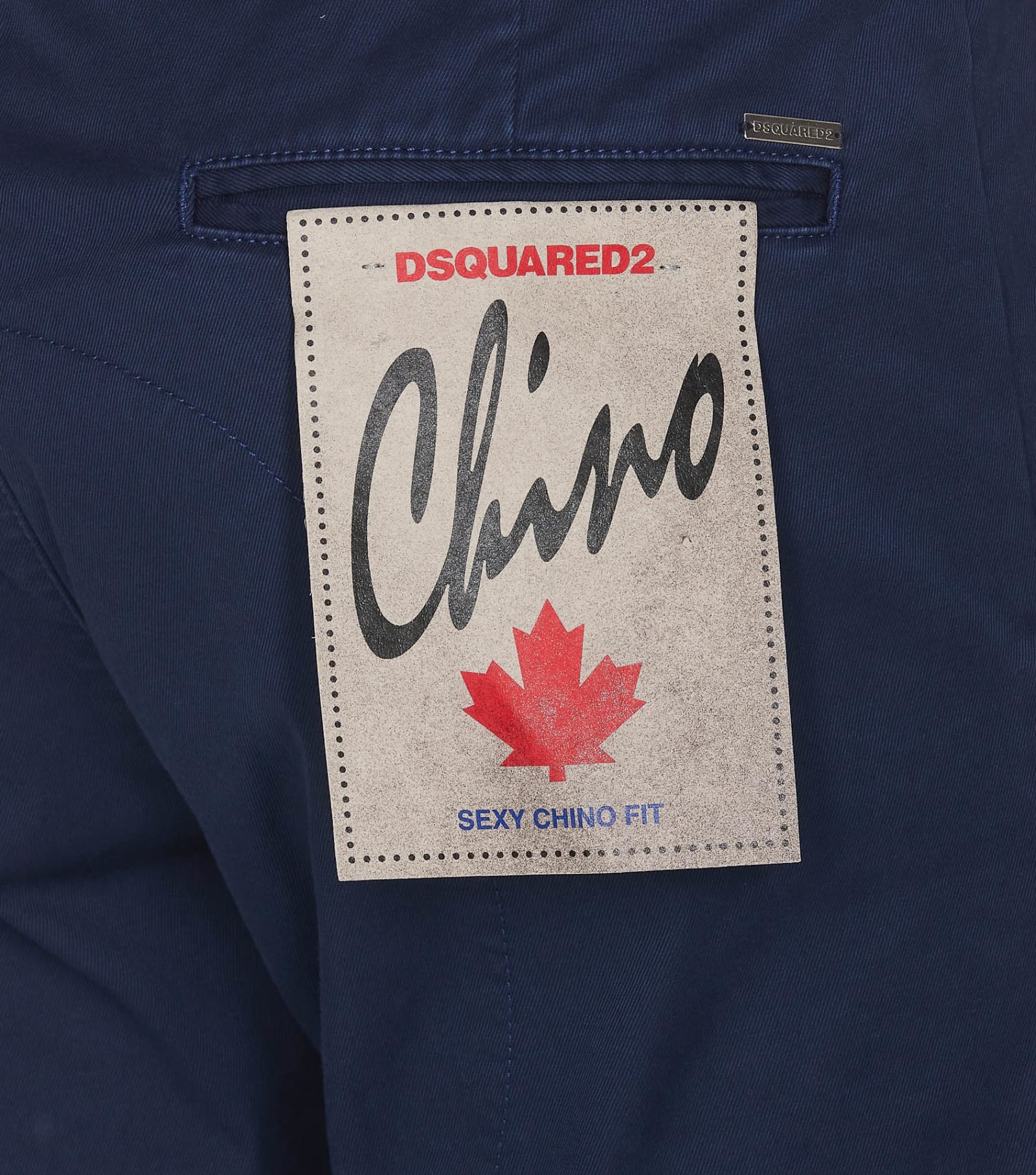 Shop Dsquared2 Sexy Chino Pants  In Blue