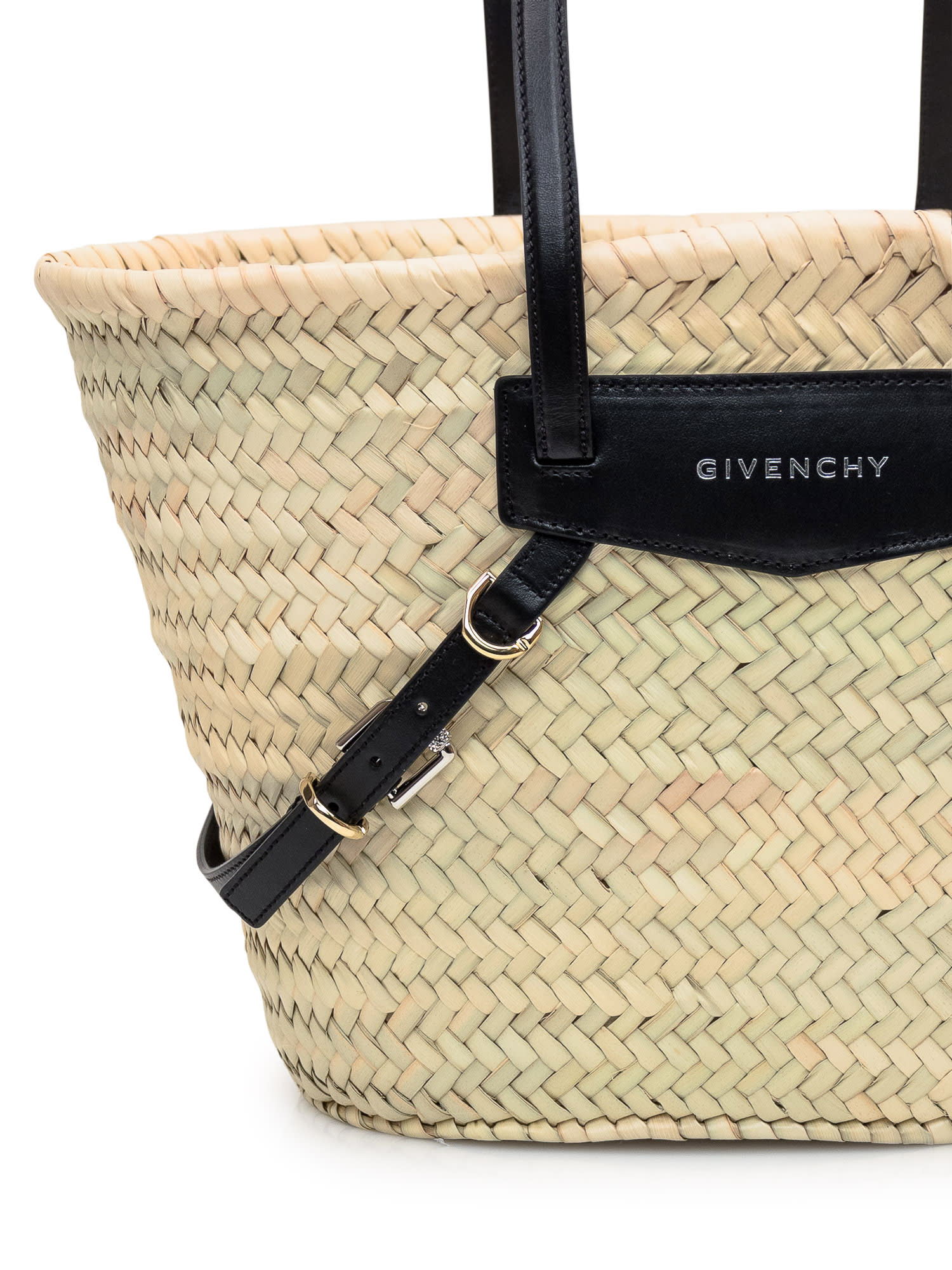 Shop Givenchy Voyou Basket Small Bag In Black