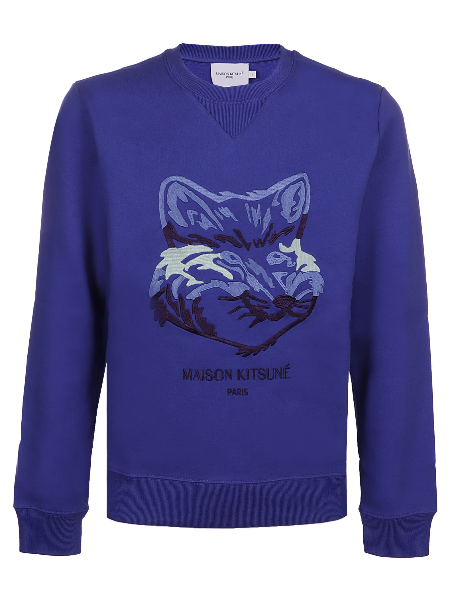 Maison Kitsuné Big Fox Embroidery Regular Sweatshirt