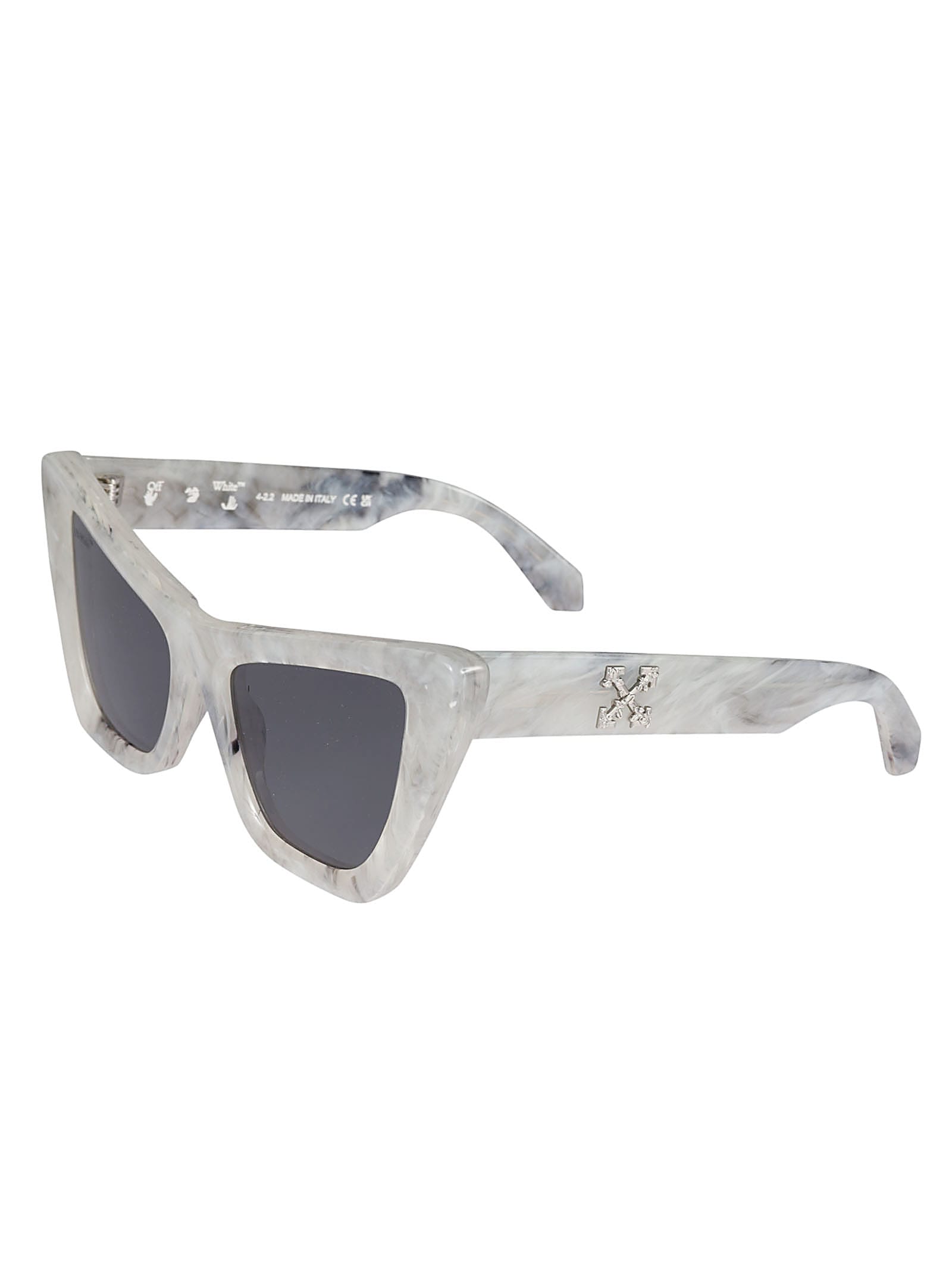 Shop Off-white Edvard Sunglasses In Marble