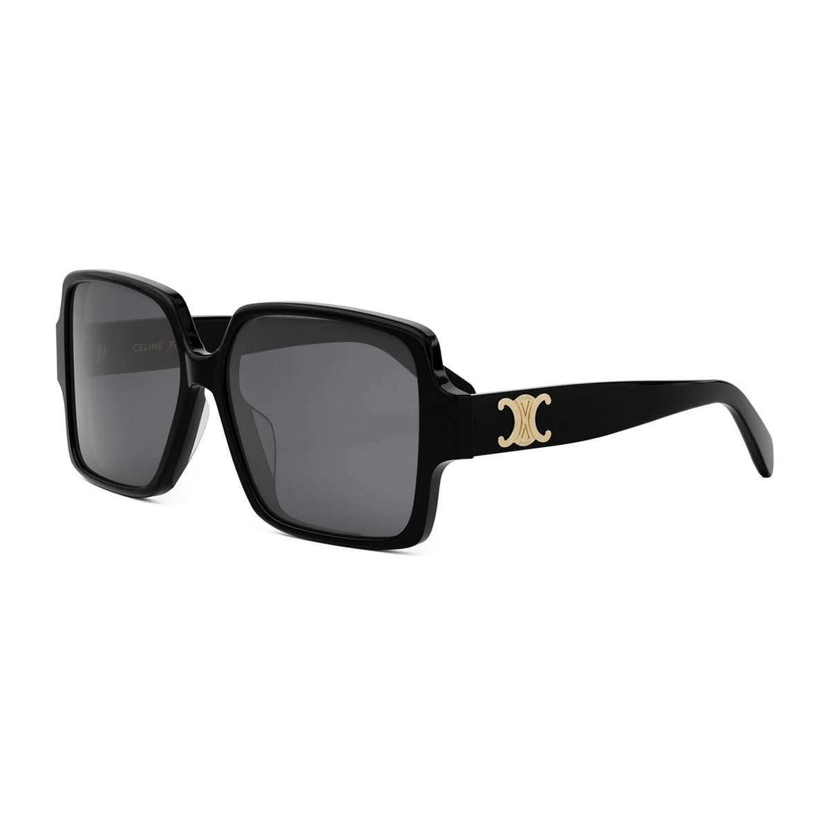 Celine Cl40316u Triomphe 01a Nero Sunglasses In Black