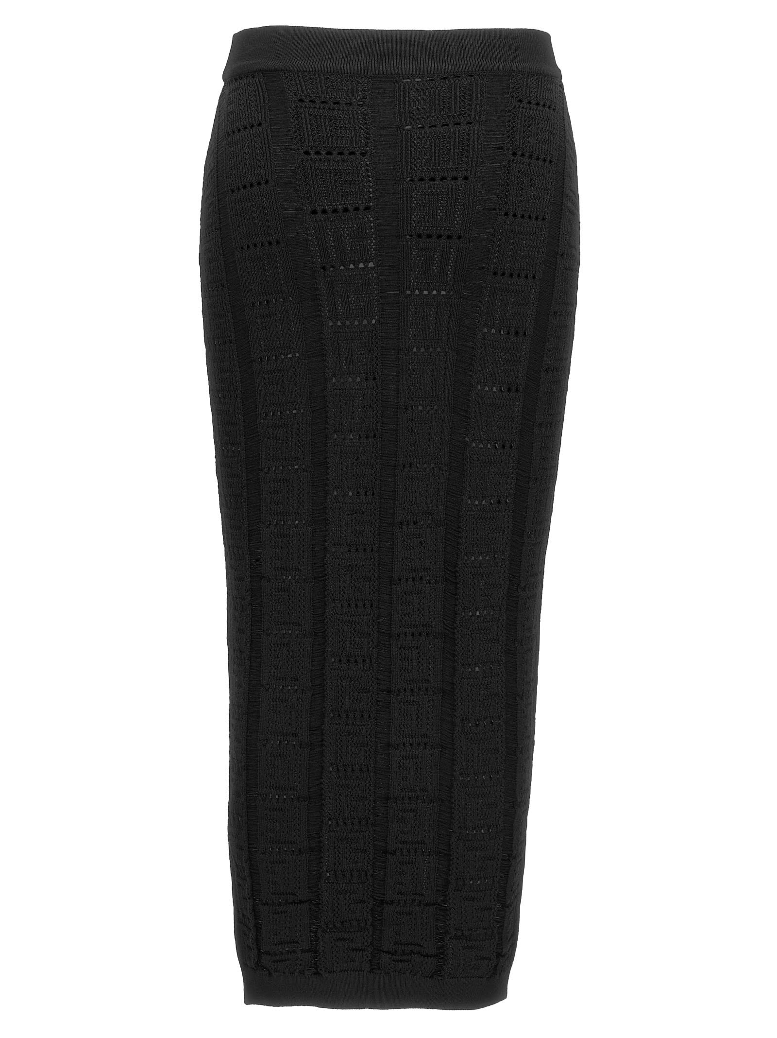 Balmain cable-knit Pencil Skirt - Farfetch