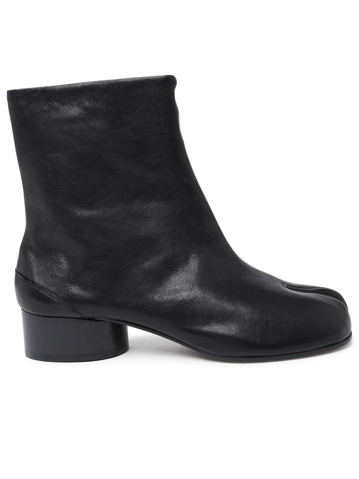 Maison Margiela Black Nappa Leather Ankle Boots