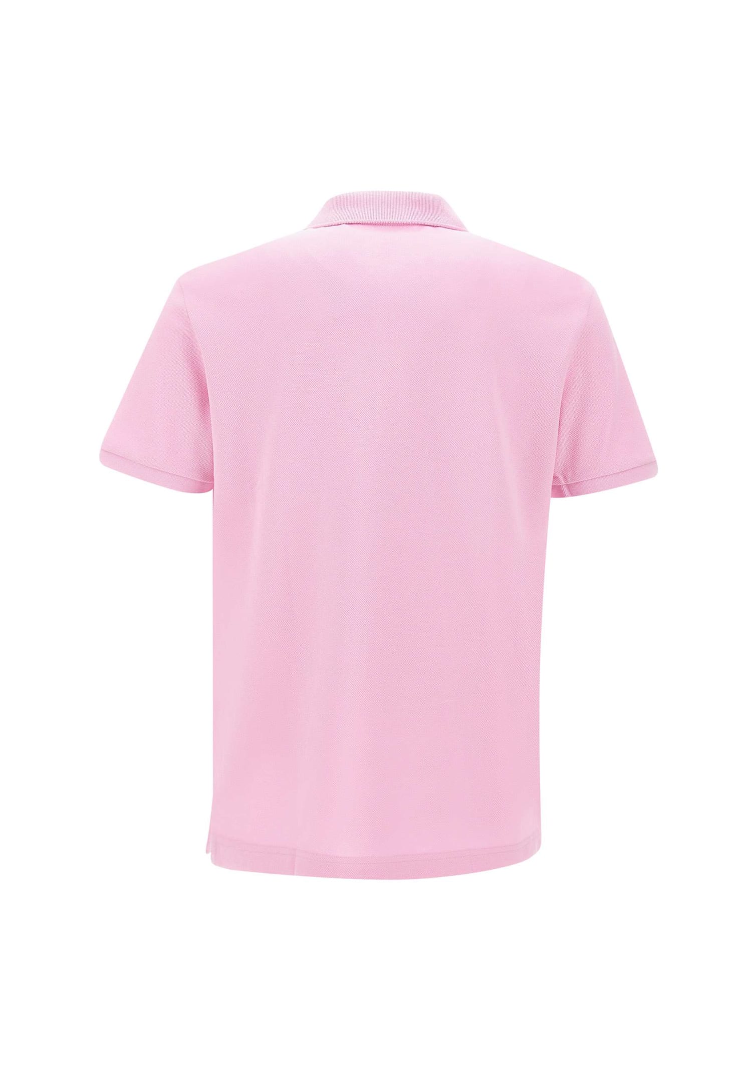 Shop Lacoste Cotton Piquet Polo Shirt In Pink