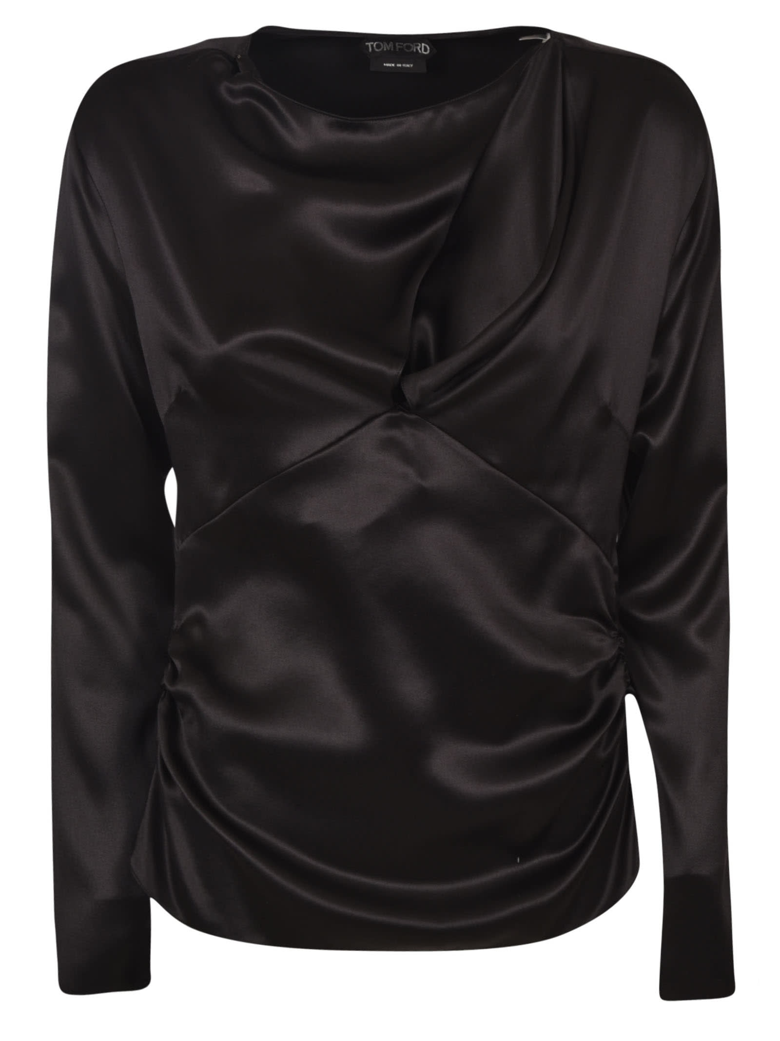 Tom Ford Round Neck Long-Sleeved Top