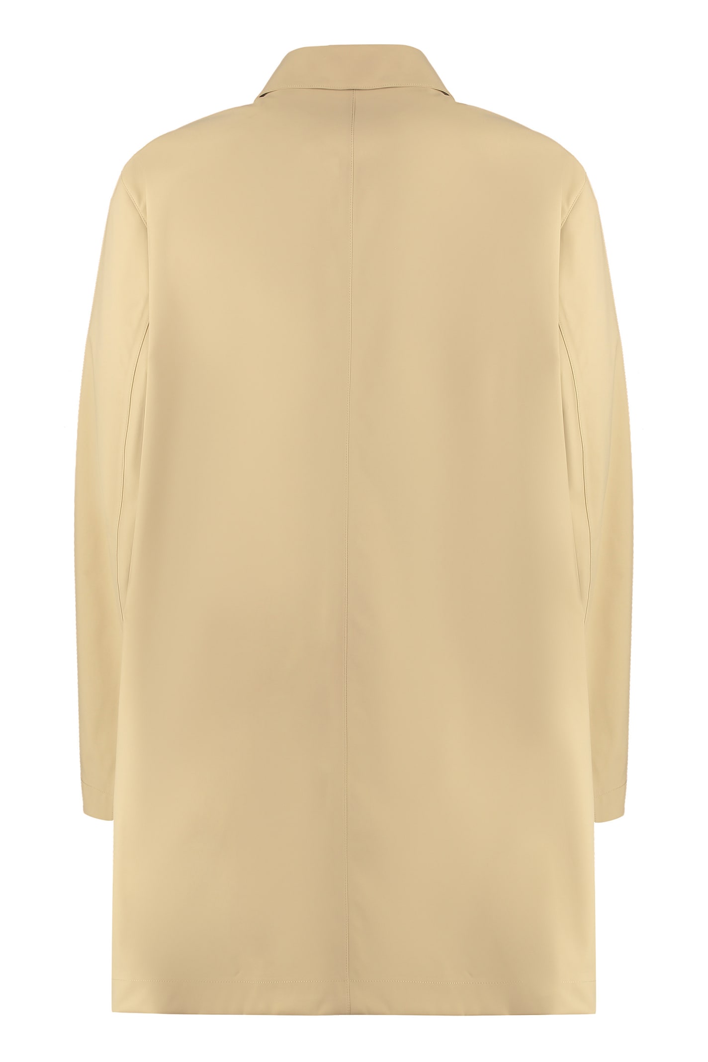 Shop Herno Techno Fabric Jacket In Beige