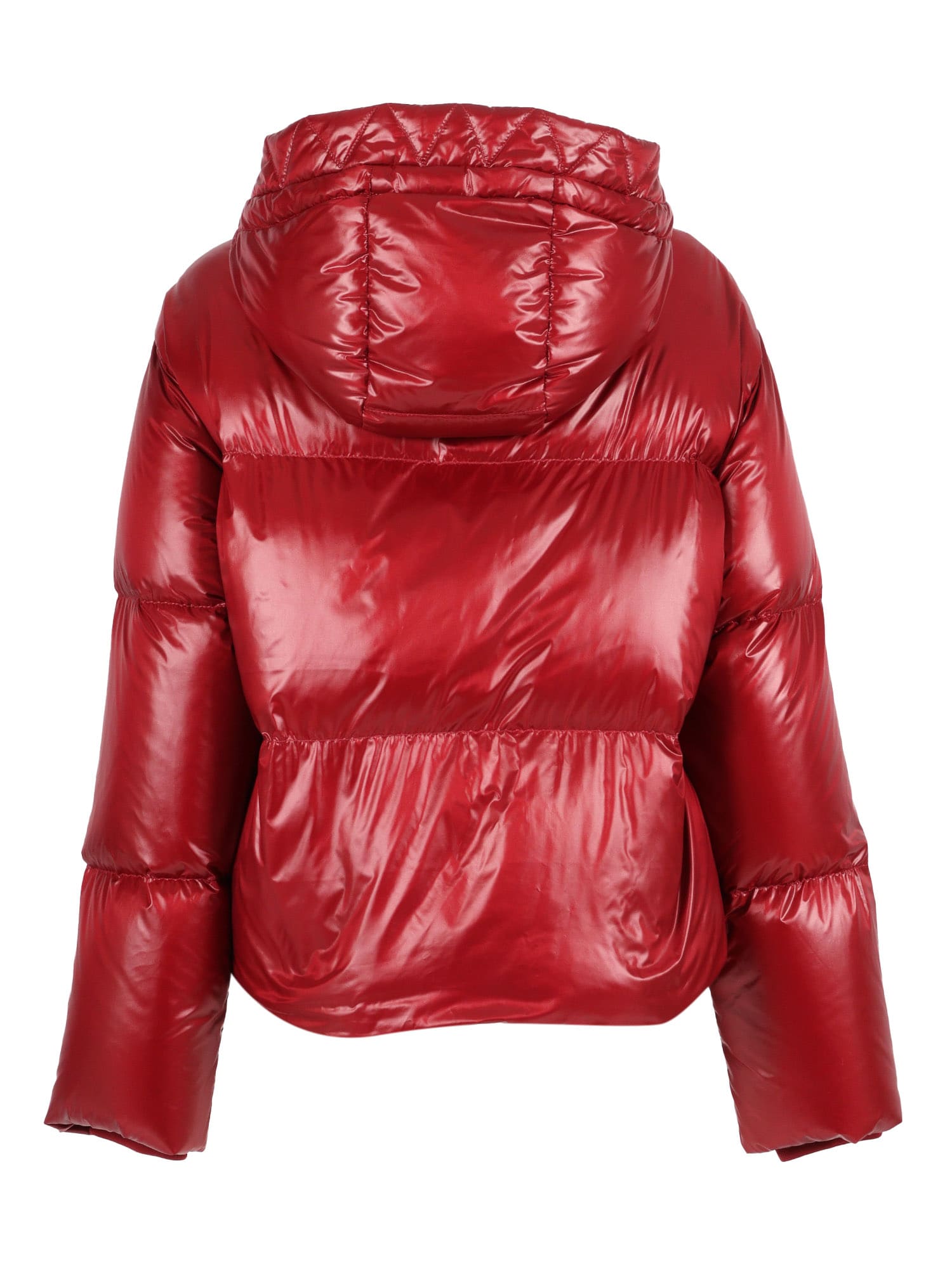 Fay Structured Fit Minimalist Jacket With Classic Silhouette In Red