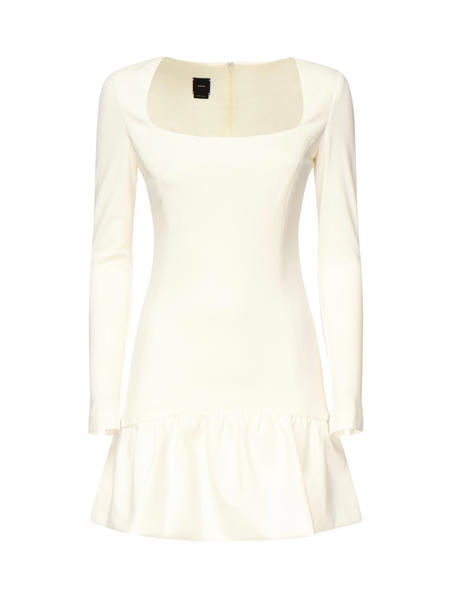 Round-neck Mini Dress