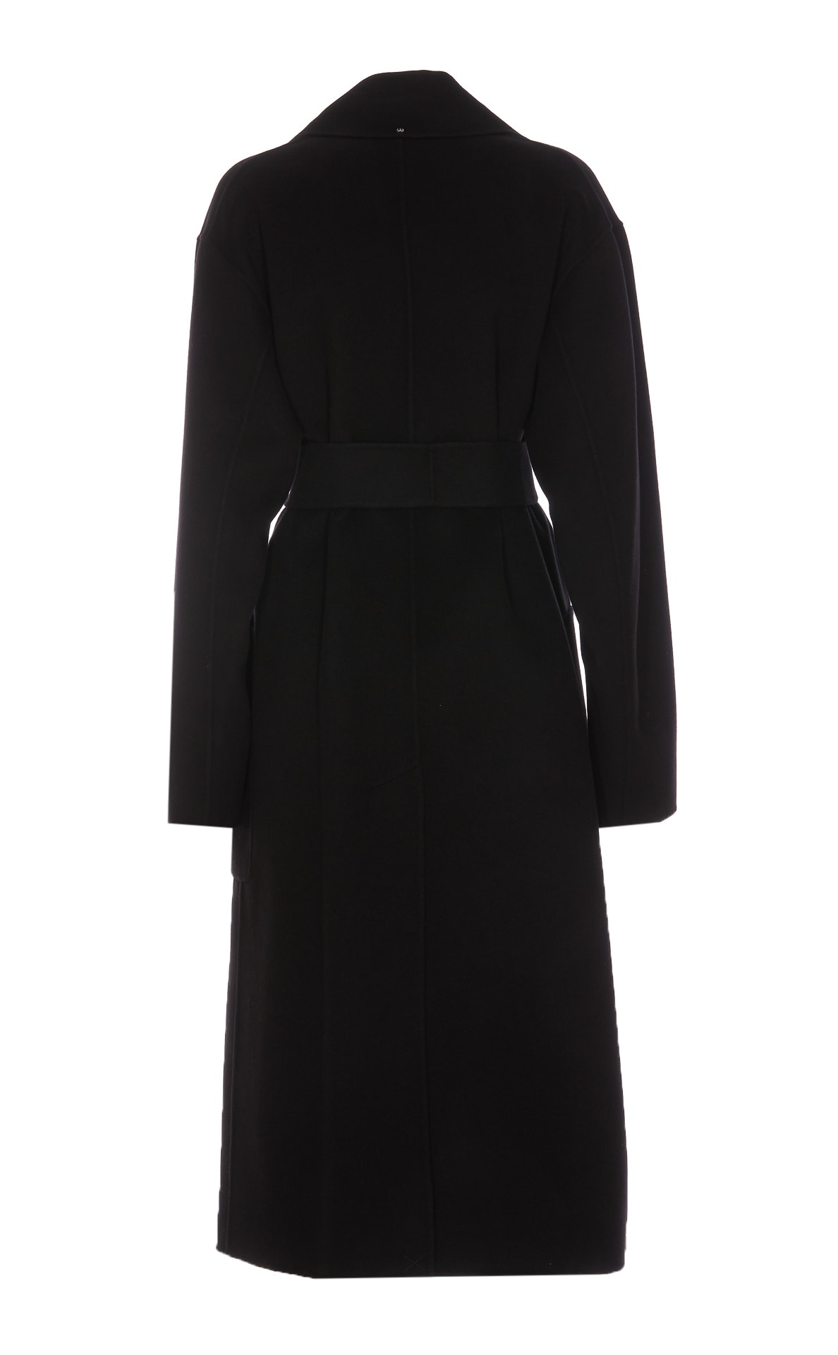 Shop Sportmax Veleno Coat In Black