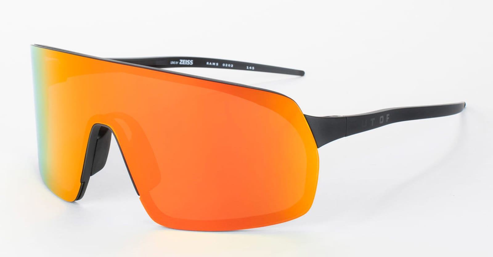 Out Of Rams - Black / Red Sunglasses In Black