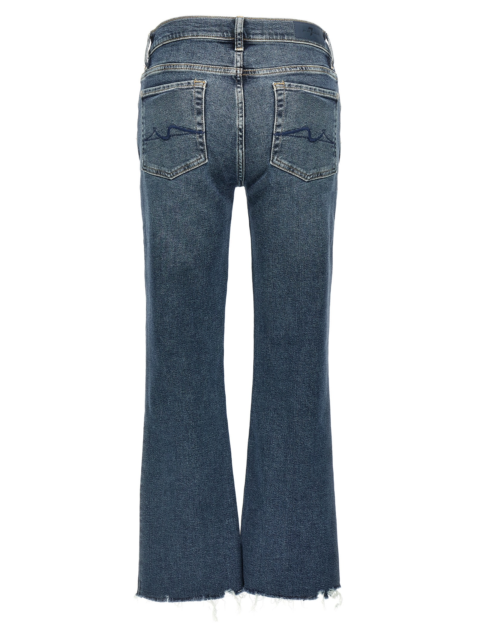 7 For All Mankind Daisy Bootcut Jeans In Blue