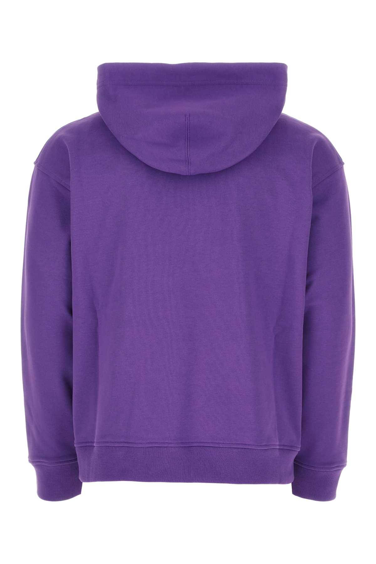 Valentino Purple Cotton Sweatshirt In U15