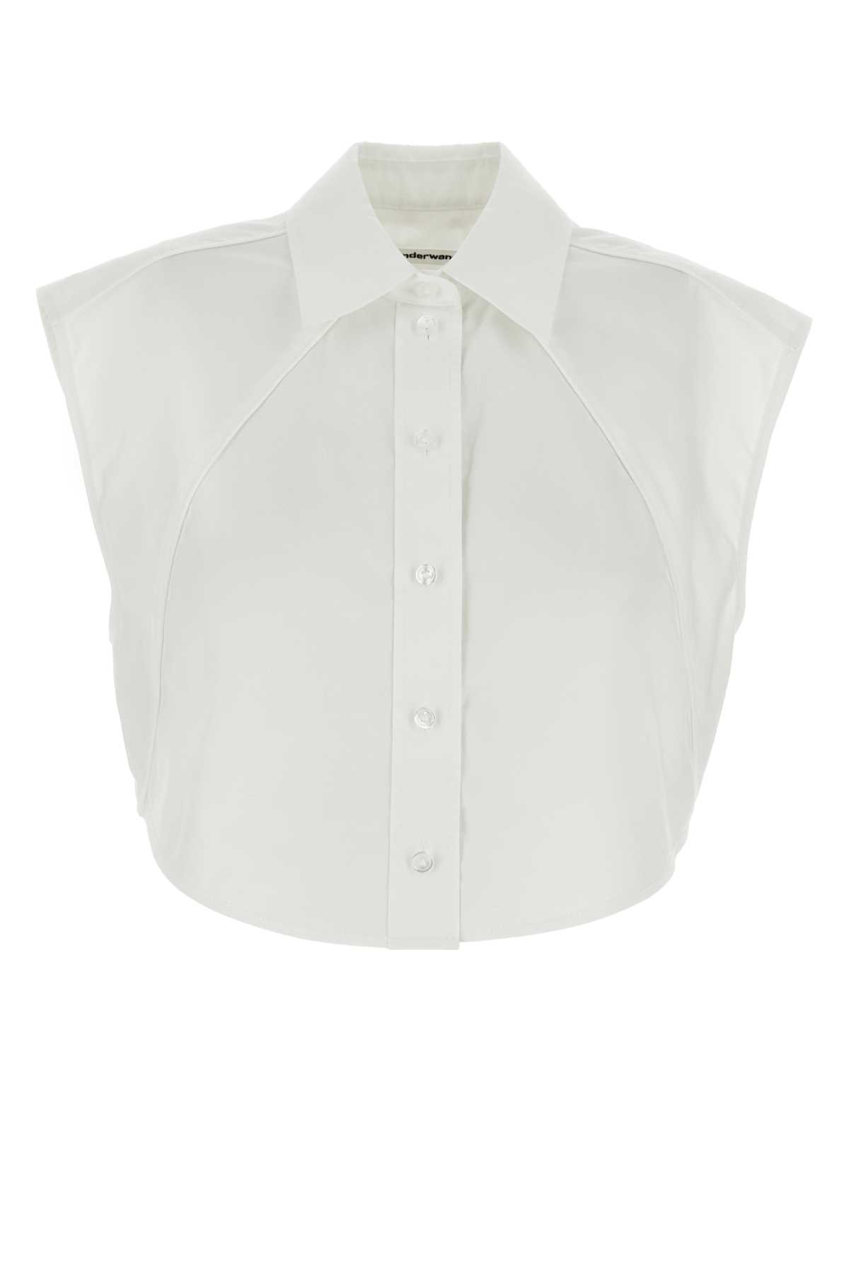 White Poplin Shirt