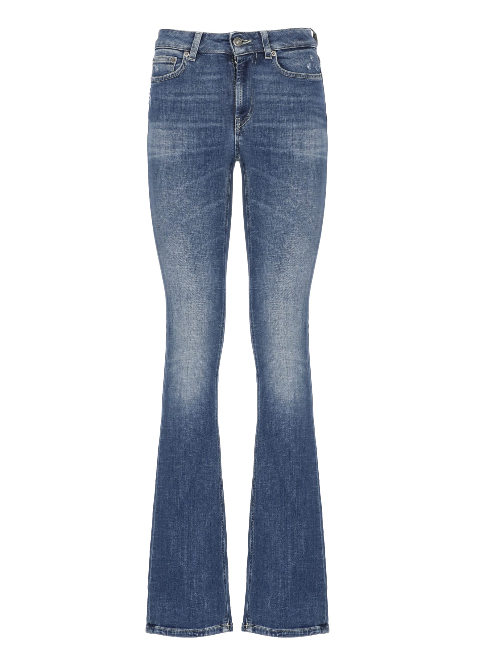 Shop Dondup Newlola Jeans In Blue