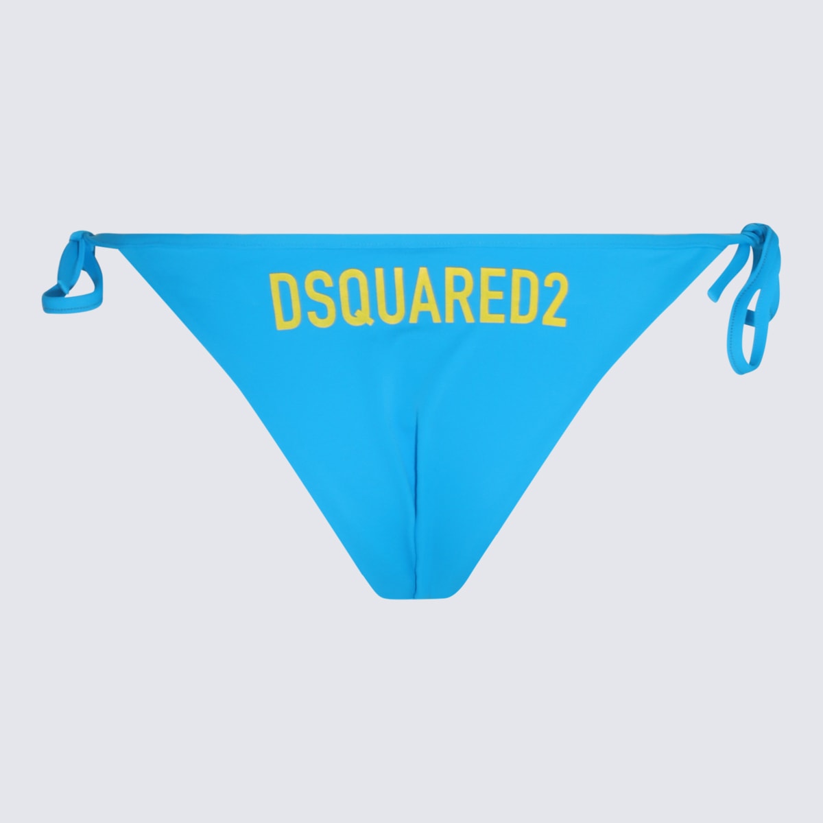 Dsquared2 Blue Bikini Bottoms In Turquoise