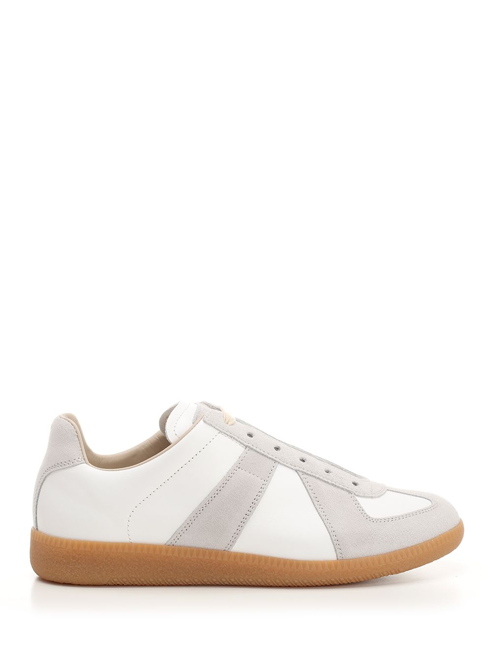 Shop Maison Margiela Replica Sneakers In White