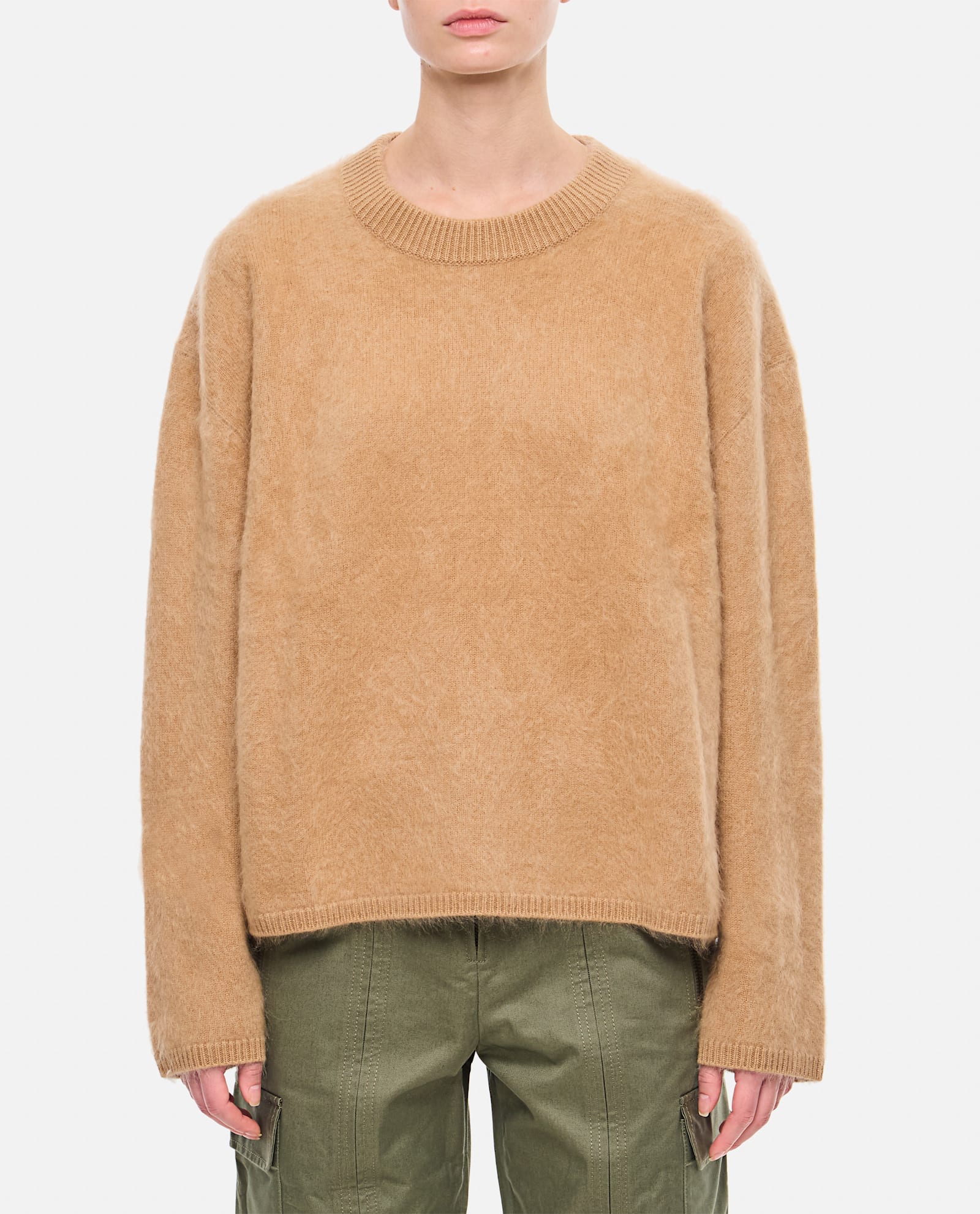 Shop Lisa Yang Natalia Cashmere Sweater In Brown