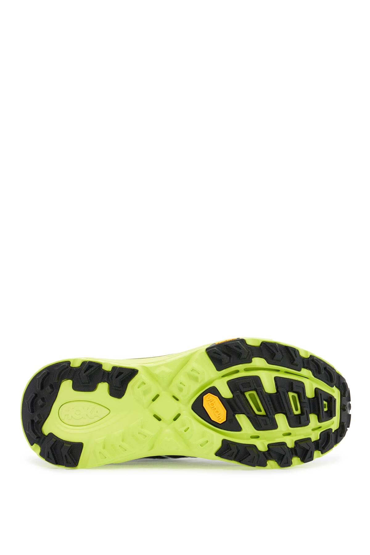 Hoka Mafate Three2 In Bhk Black / Citrus