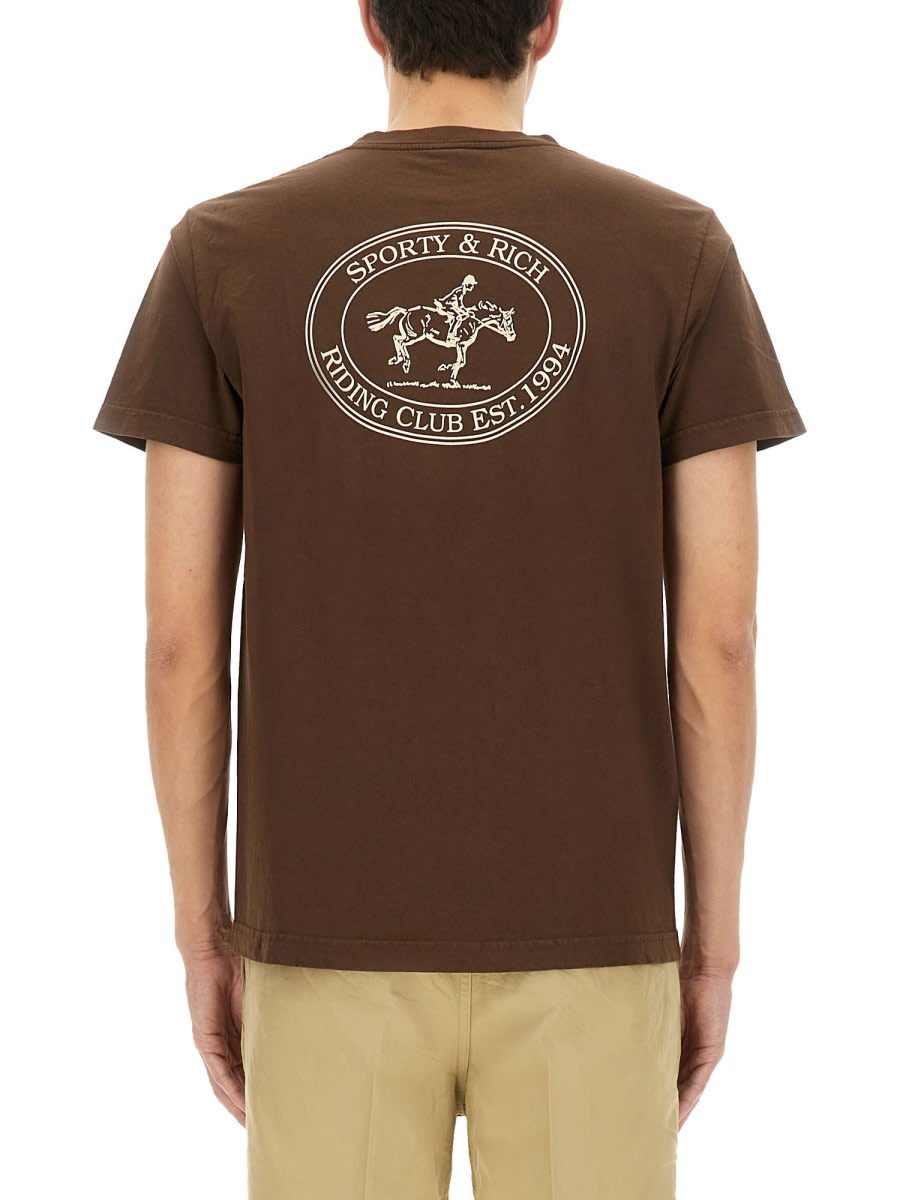 Shop Sporty &amp; Rich Riding Club T-shirt