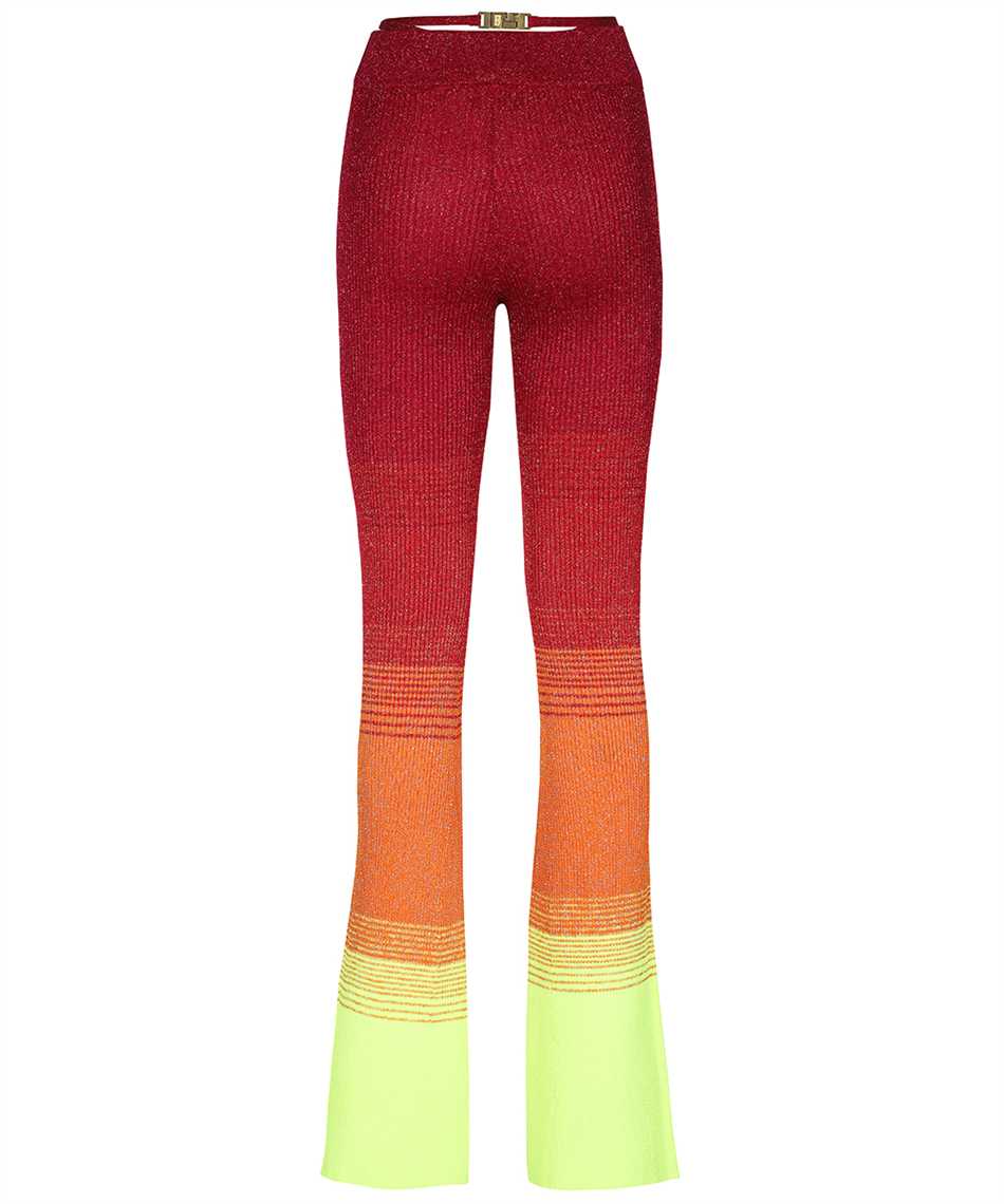 Gcds Knitted Trousers In Brown