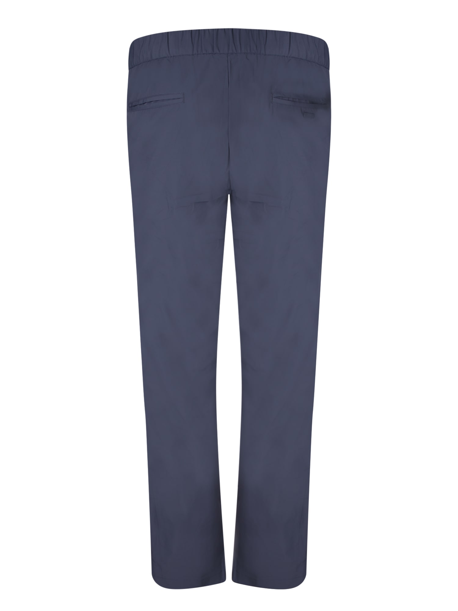 Shop Herno Technical Trousers In Blue