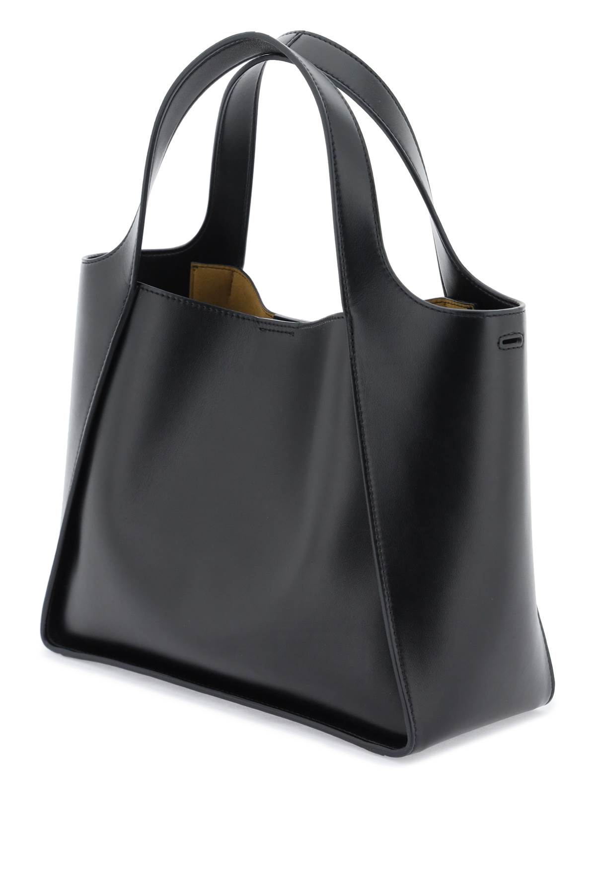 Shop Stella Mccartney Stella Logo Tote Bag In Black (black)