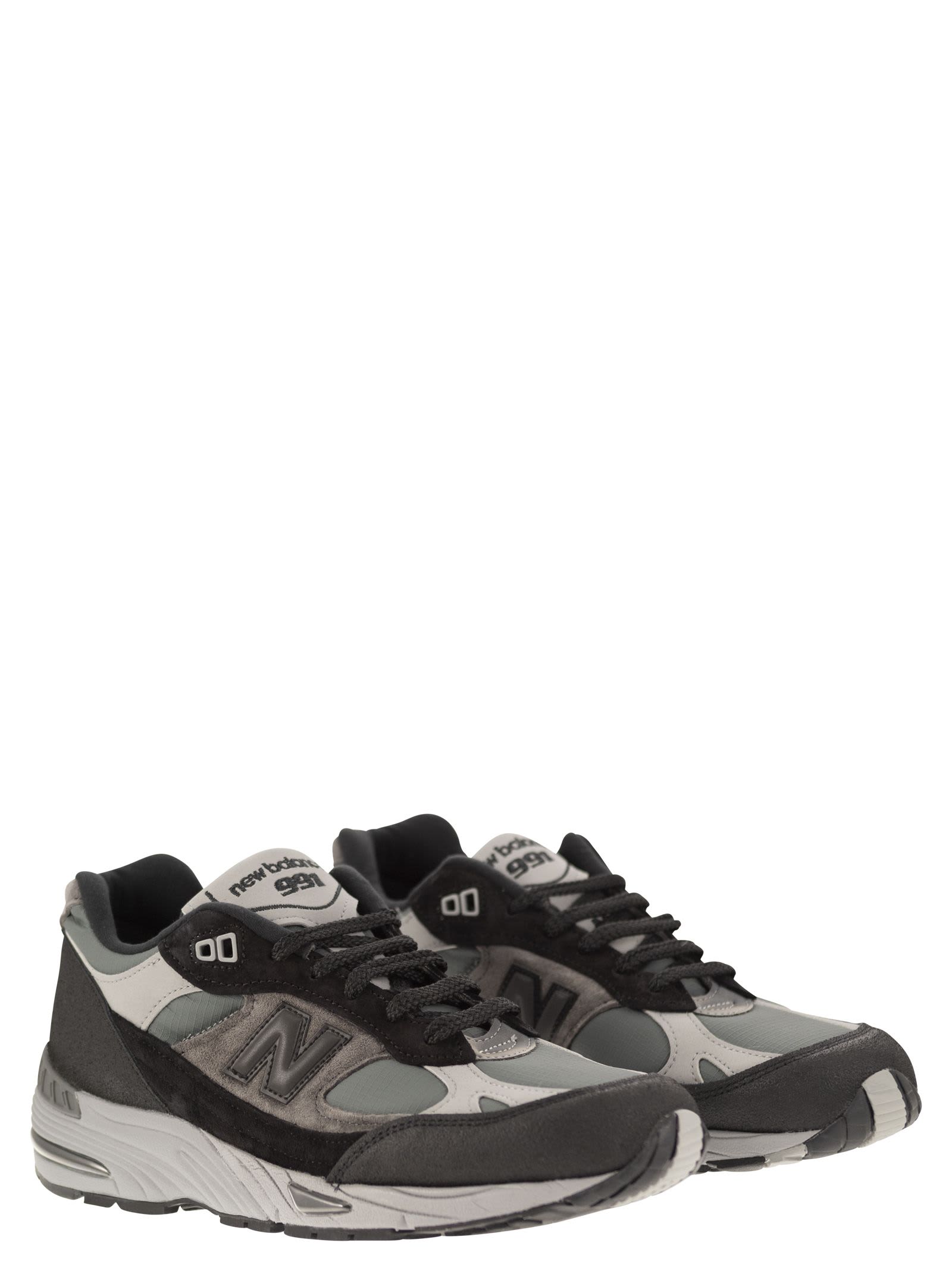 Shop New Balance 991- Sneakers Lifestyle In Black/grey