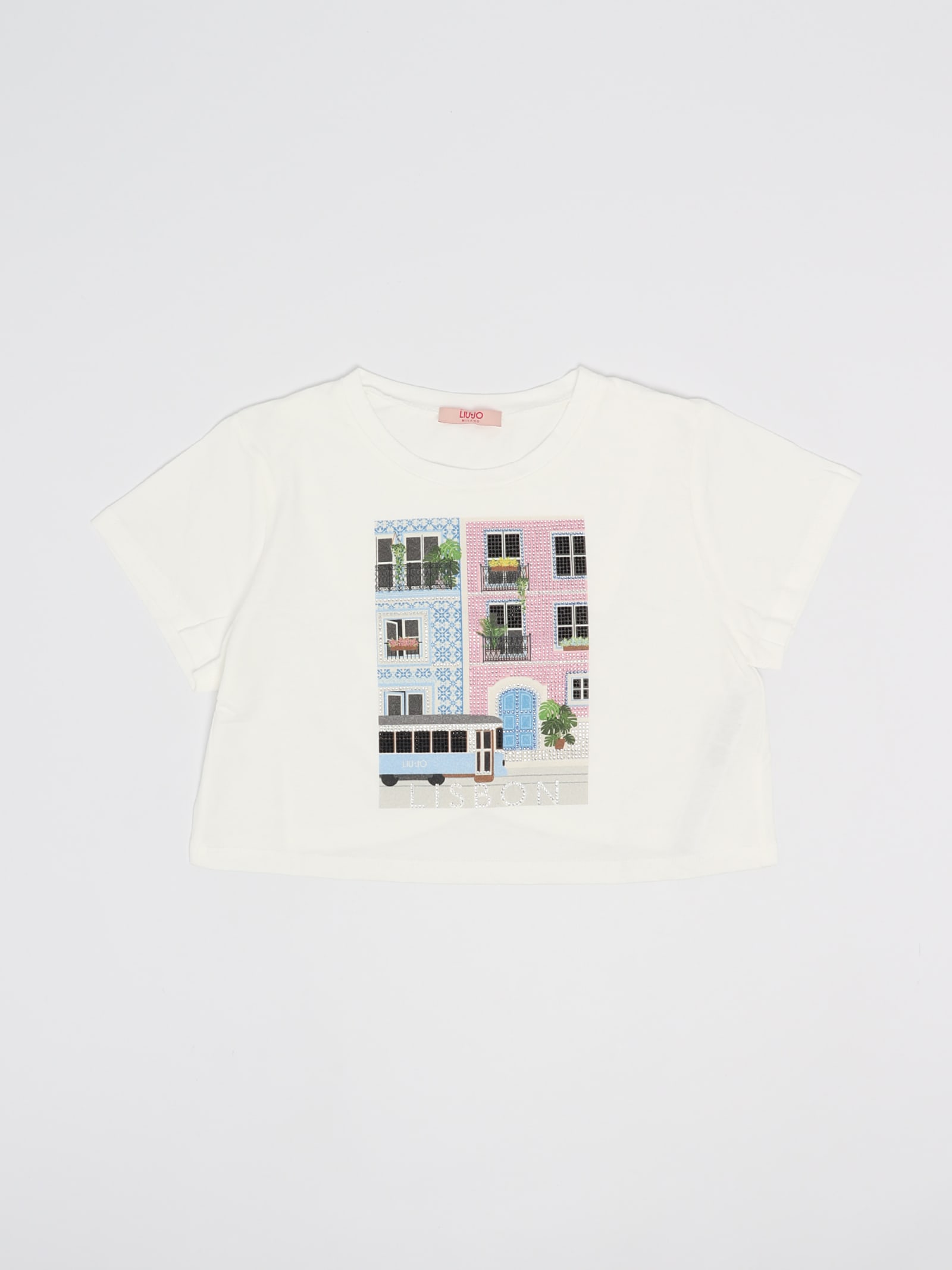 Liu •jo Kids' T-shirt T-shirt In Bianco