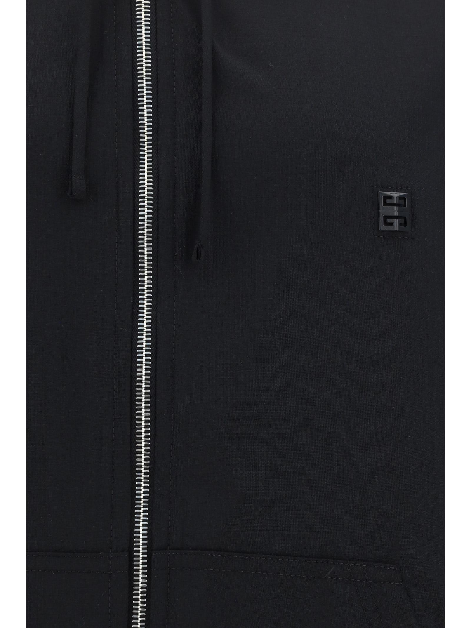 Shop Givenchy Hoodie In Black