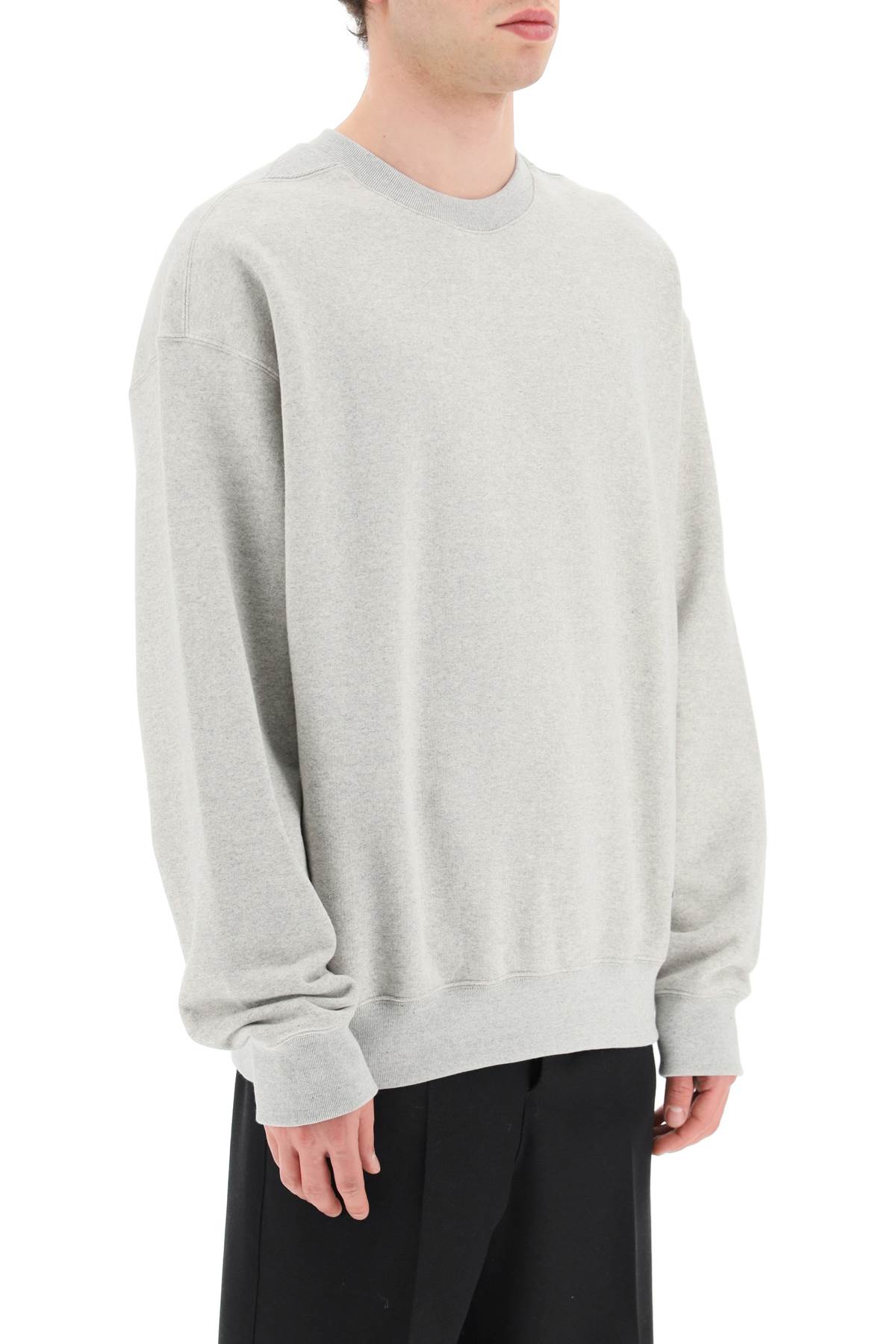 Shop Jil Sander Oversized French Terry Sweatshirt