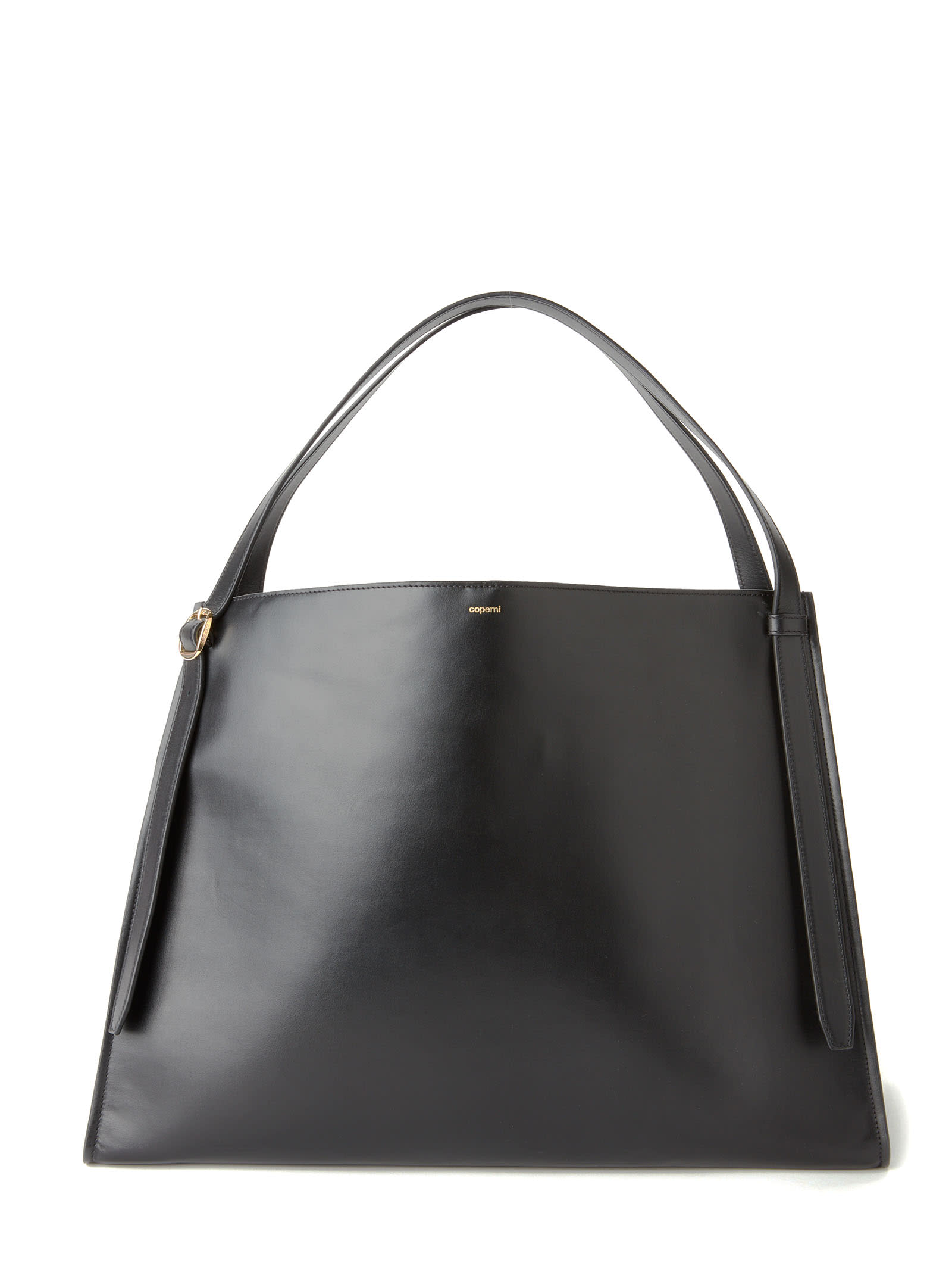 Shop Coperni Belt Tote Tote In Black