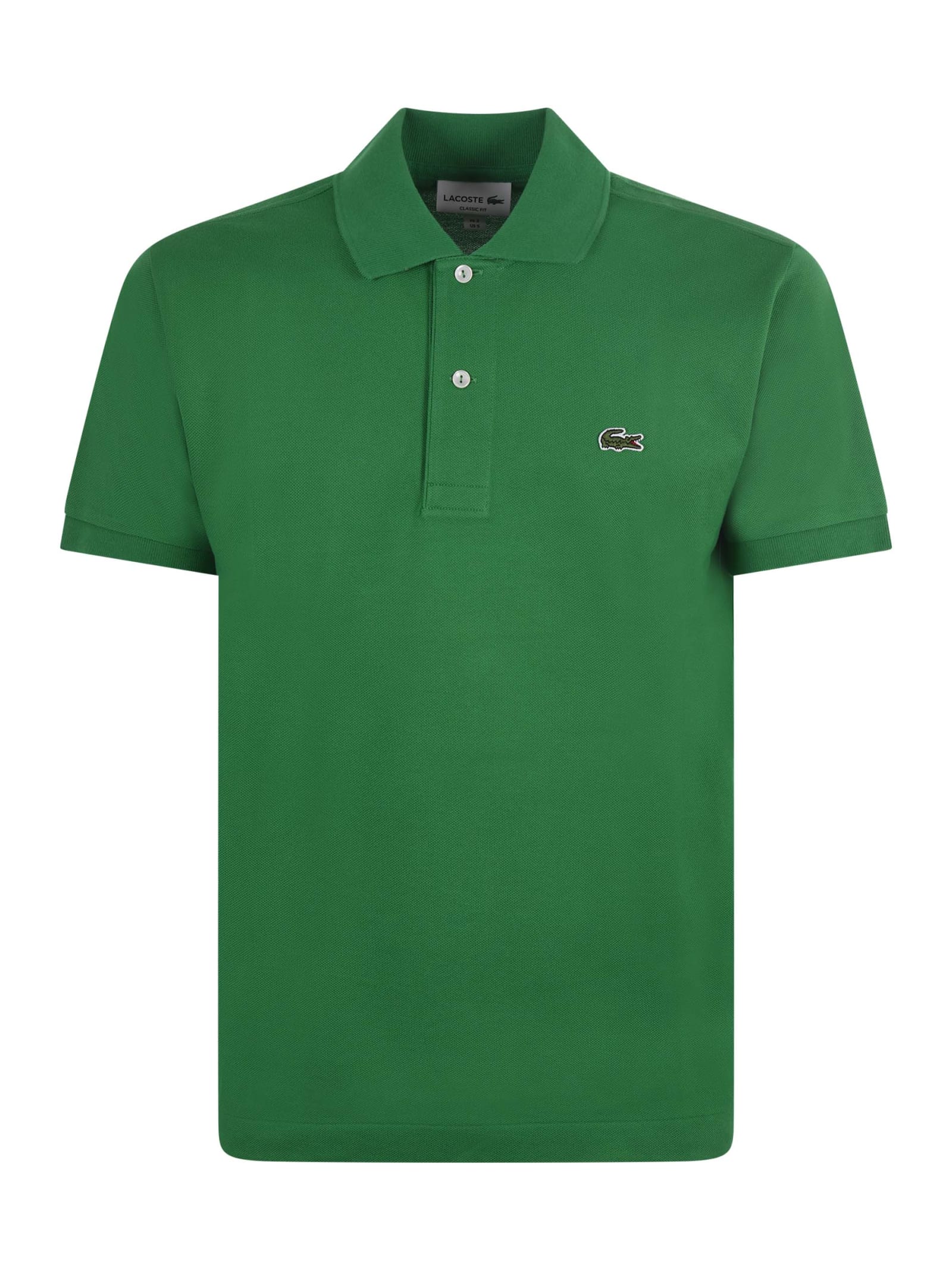 Shop Lacoste Polo Shirt In Verde