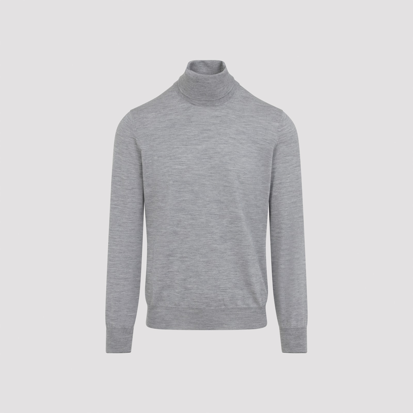 Brunello Cucinelli Turtle-neck Sweater In Brown