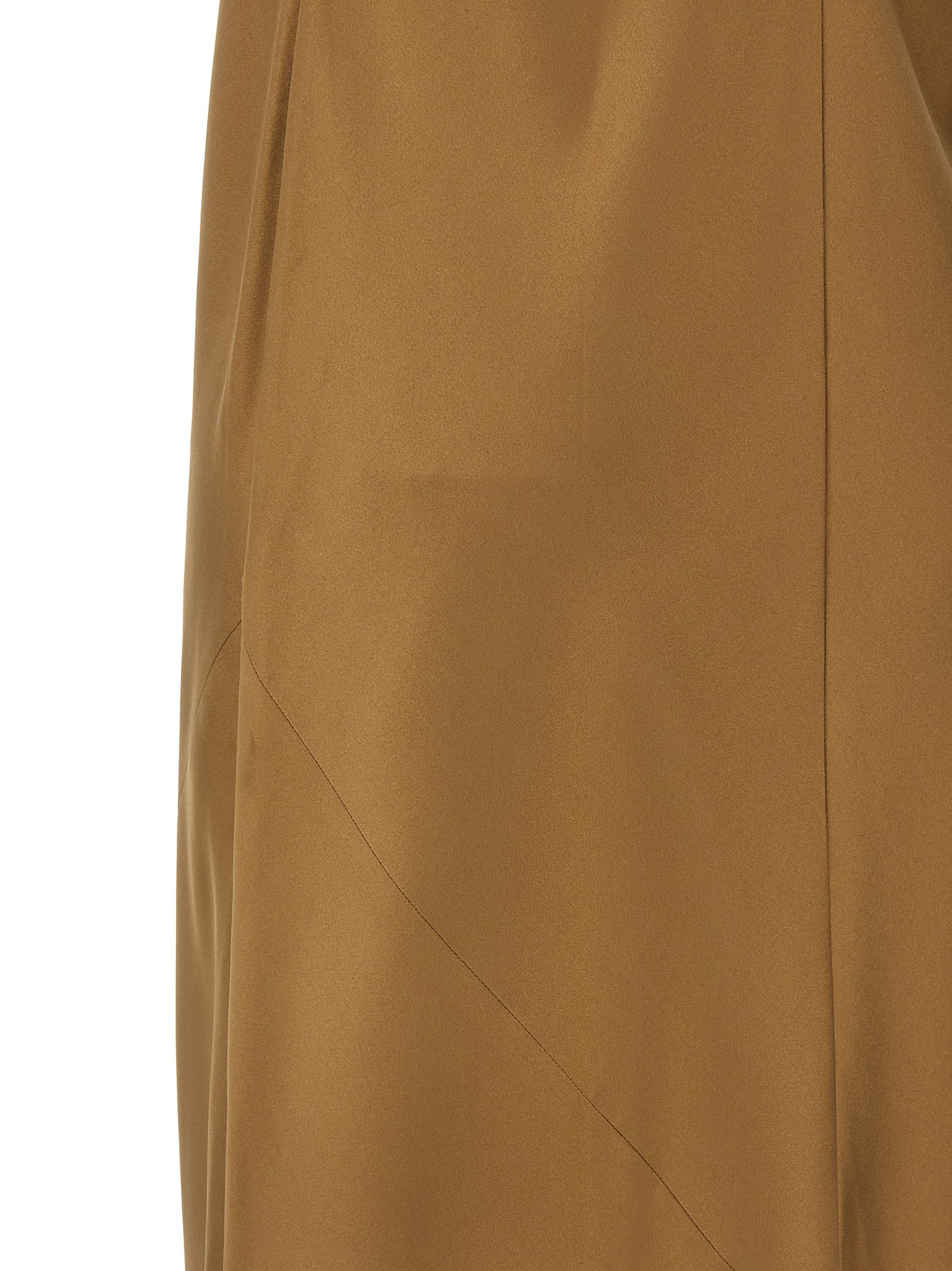 Max Mara Brown Banio Dress In Brown