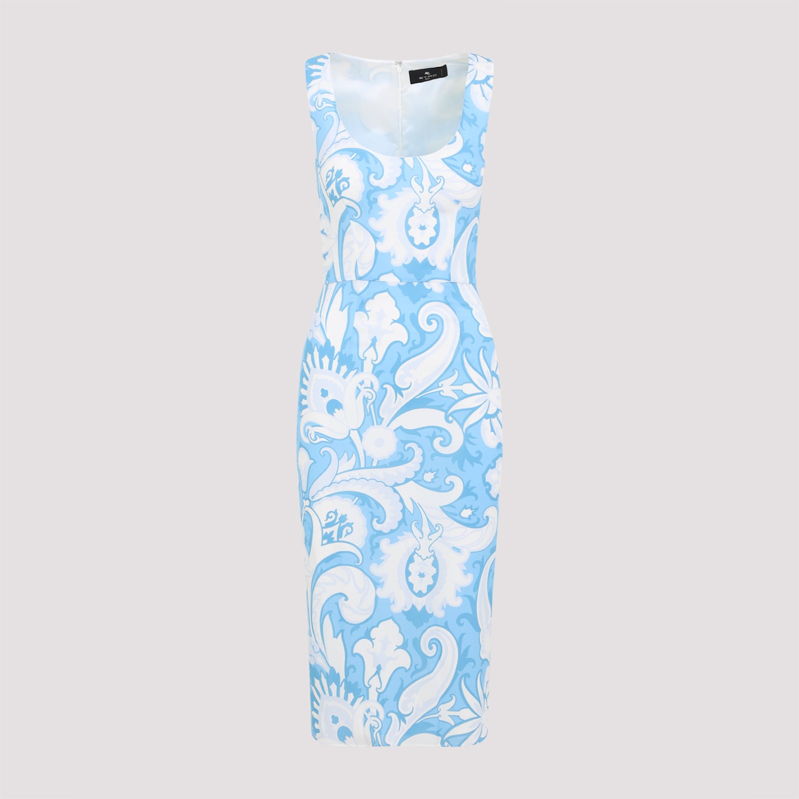 Printed Midi Dress