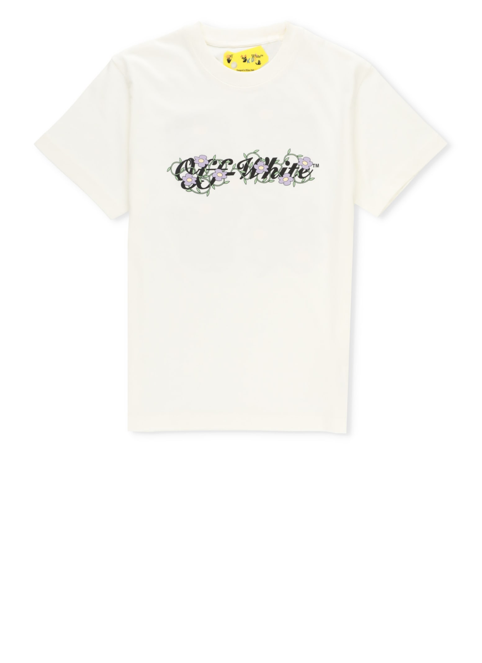 OFF-WHITE FLOWERS T-SHIRT