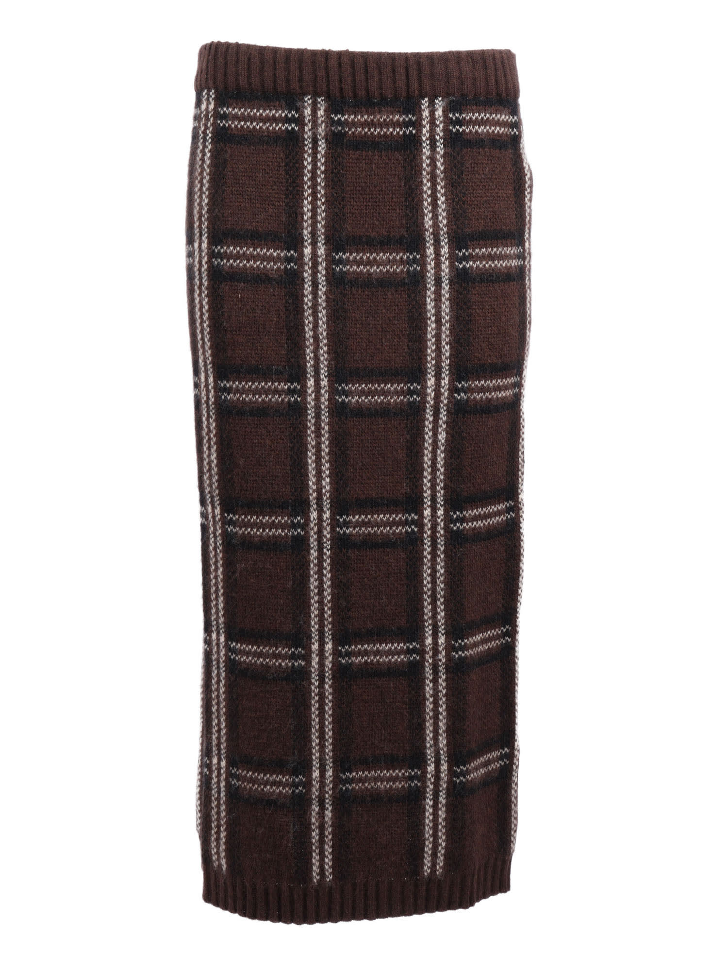 Ermanno Ermanno Scervino Midi Skirt In Animal Print