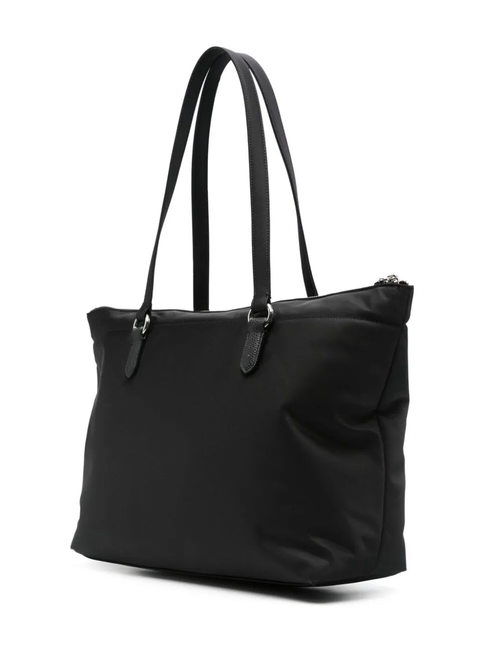 Shop Emporio Armani Shopping Bag In Black