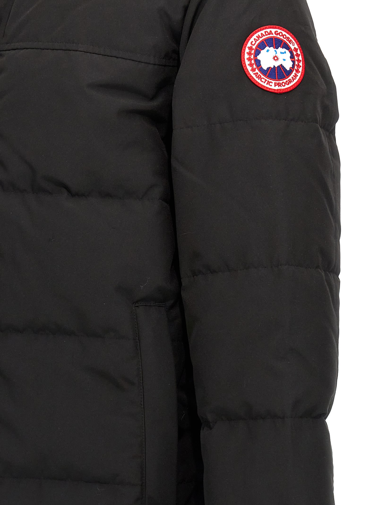 Shop Canada Goose Macmillan Parka In Black