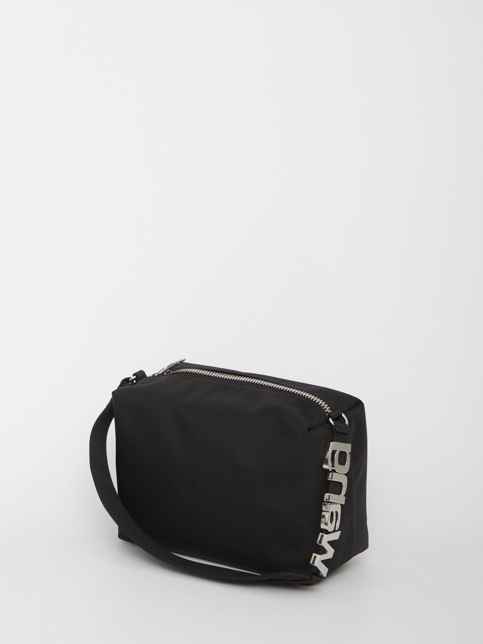 Shop Alexander Wang Heiress Sport Shoulder Bag In Black
