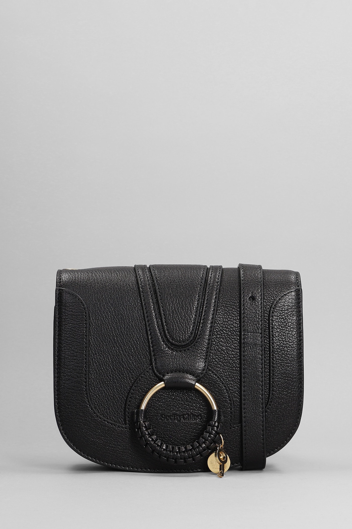 See by Chloé Hana Media Shoulder Bag In Black Leather