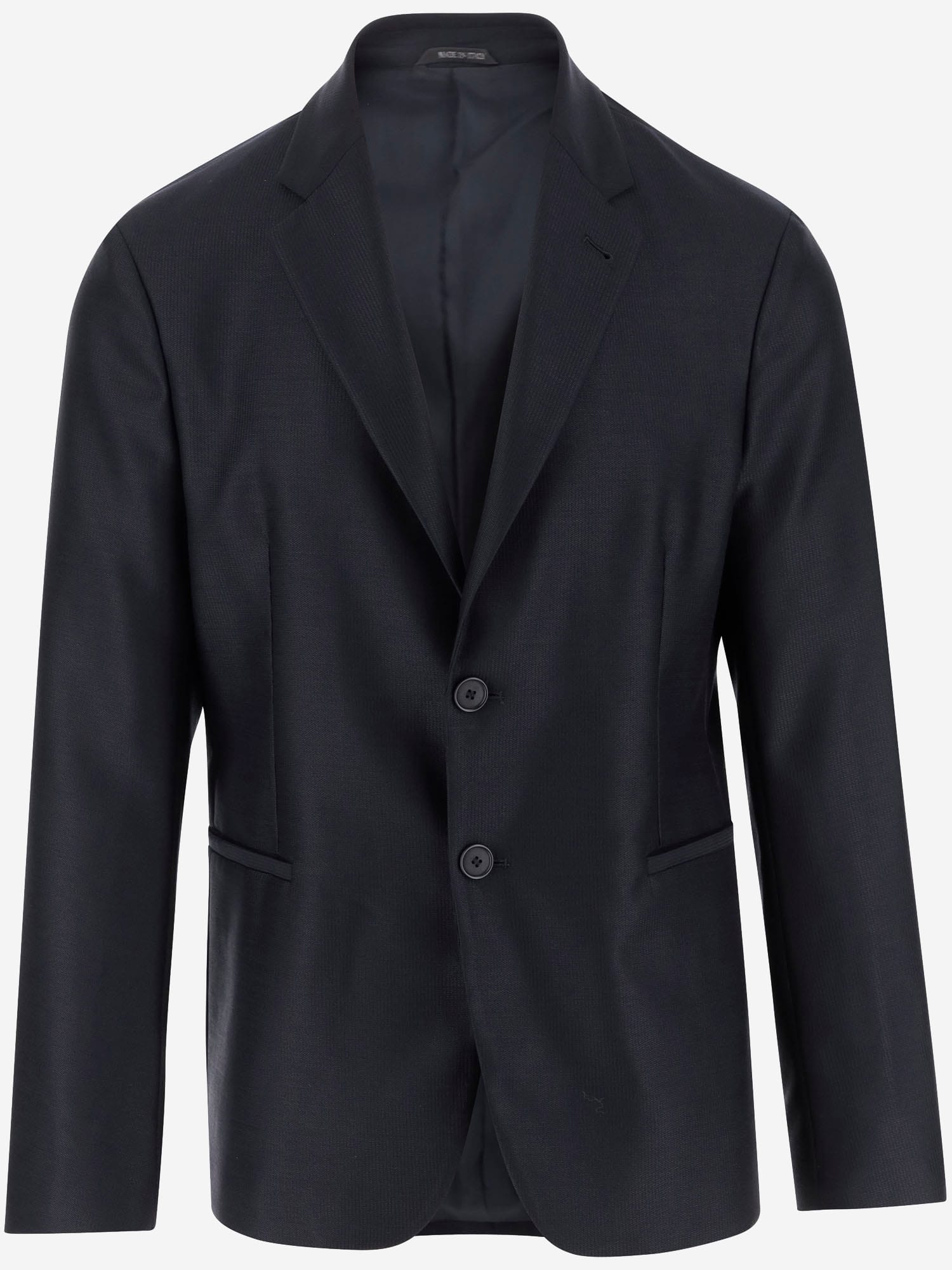 GIORGIO ARMANI SINGLE-BREASTED VIRGIN WOOL JACKET 