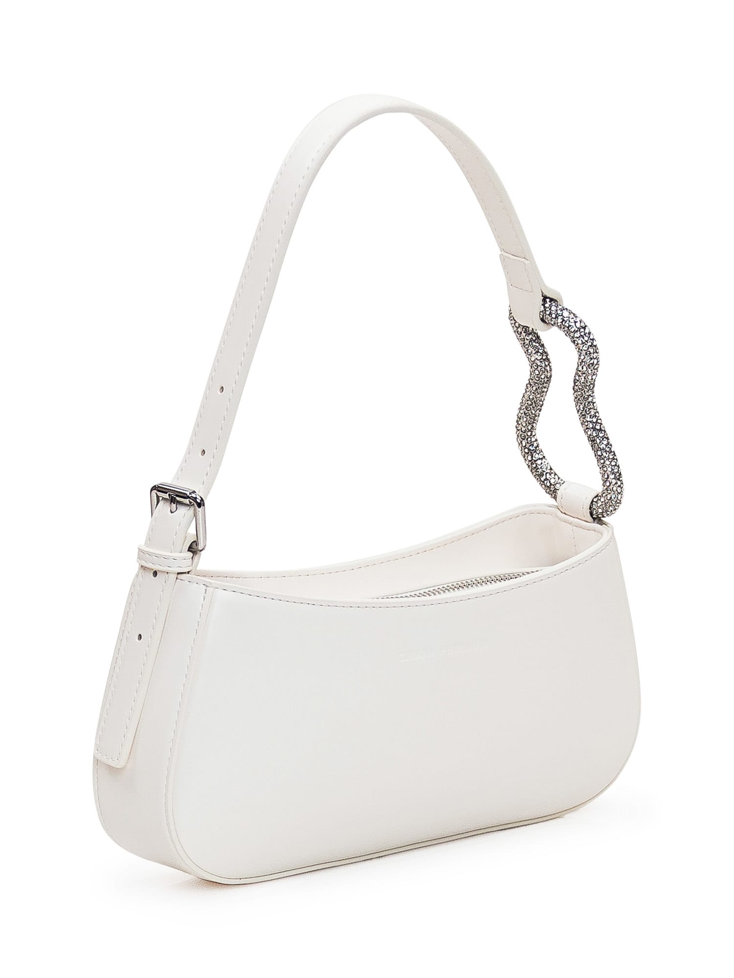 Shop Chiara Ferragni Cf Loop Bag In White