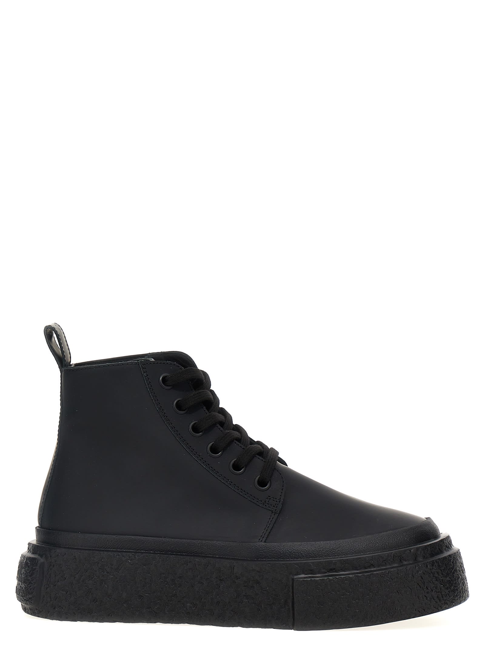 Shop Mm6 Maison Margiela Gambetta Sneakers In Black