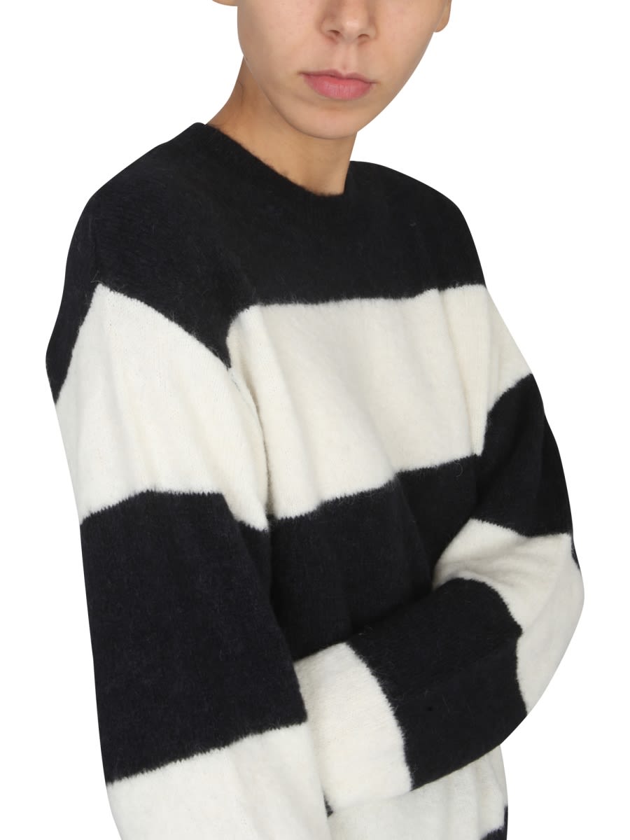 Shop Apc Alpaca Sweater In Black