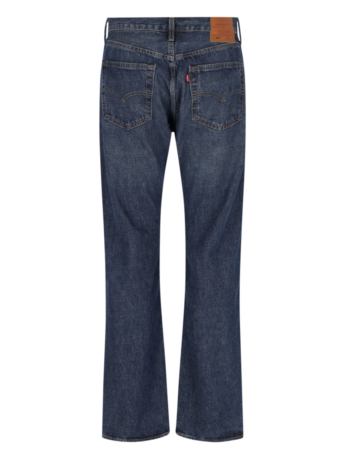Shop Levi's 501 Straight Jeans In Blue